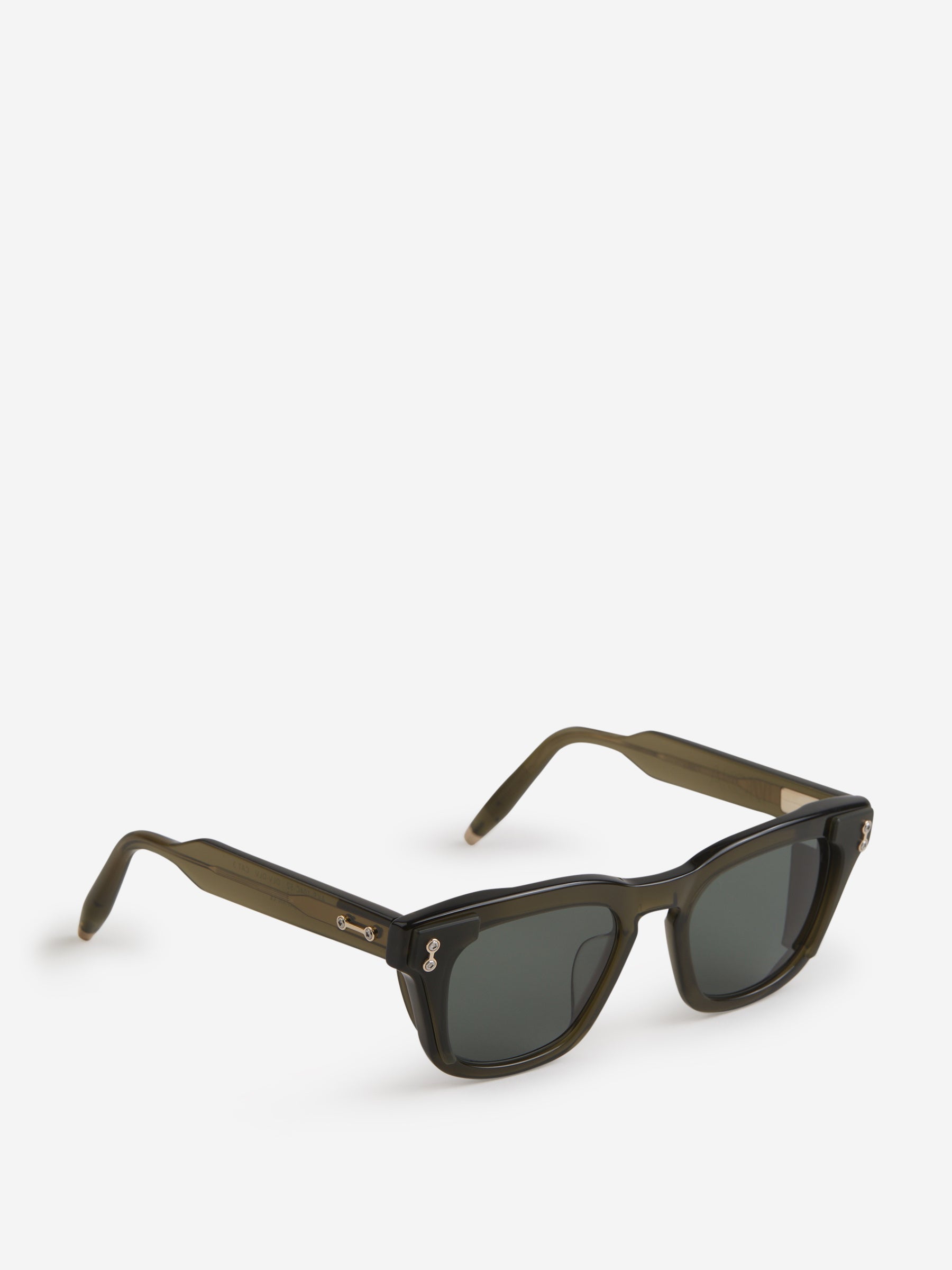 Outlet online Akoni Hombre Gafas De Sol Rectangulares color Verde Oscuro sku 614-002465 01 - Foto 2