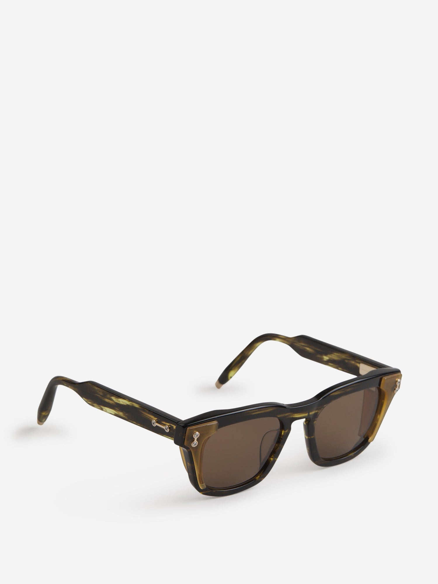 Outlet online Akoni Hombre Gafas De Sol Rectangulares color Verde Oscuro sku 614-002465 01 - Foto 6