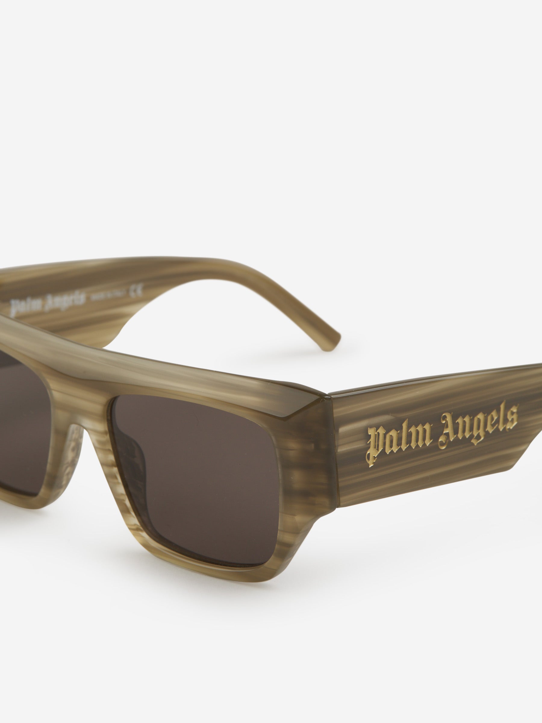 Outlet online Palm Angels Hombre Gafas Sol Montura Ancha color Verde Militar sku 614-002529 02 - Foto 9