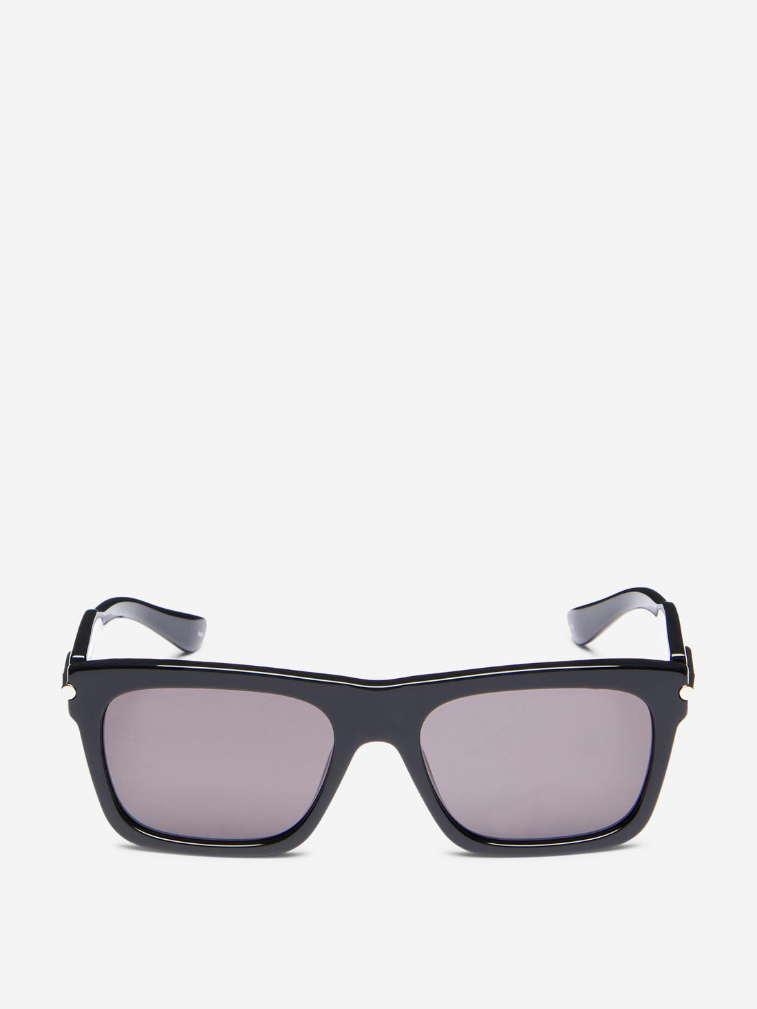 Alexander McQueen Hombre Barcelona Gafas Rectangulares T-Bar color Negro sku 614-003057 01 - Foto 1