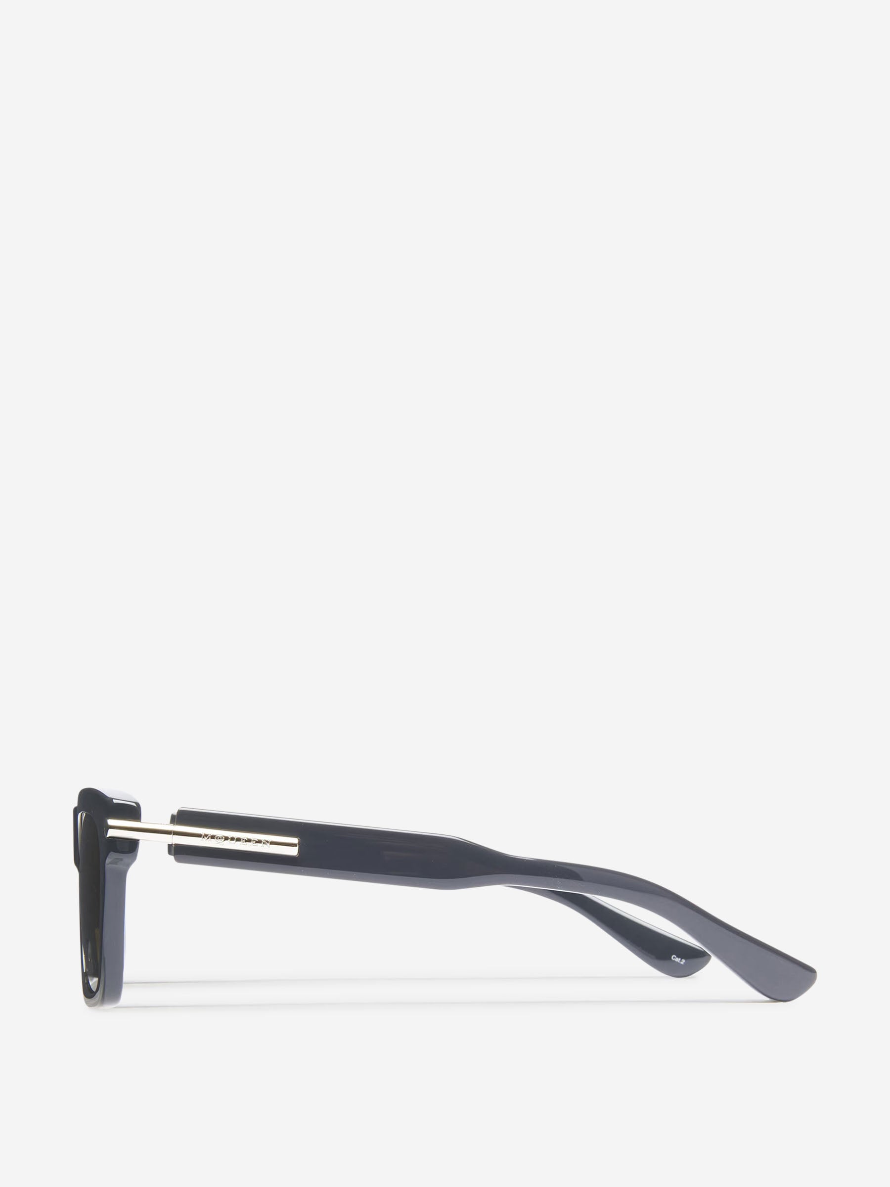 Alexander McQueen Hombre Barcelona Gafas Rectangulares T-Bar color Amarillo Claro sku 614-003057 02 - Foto 4