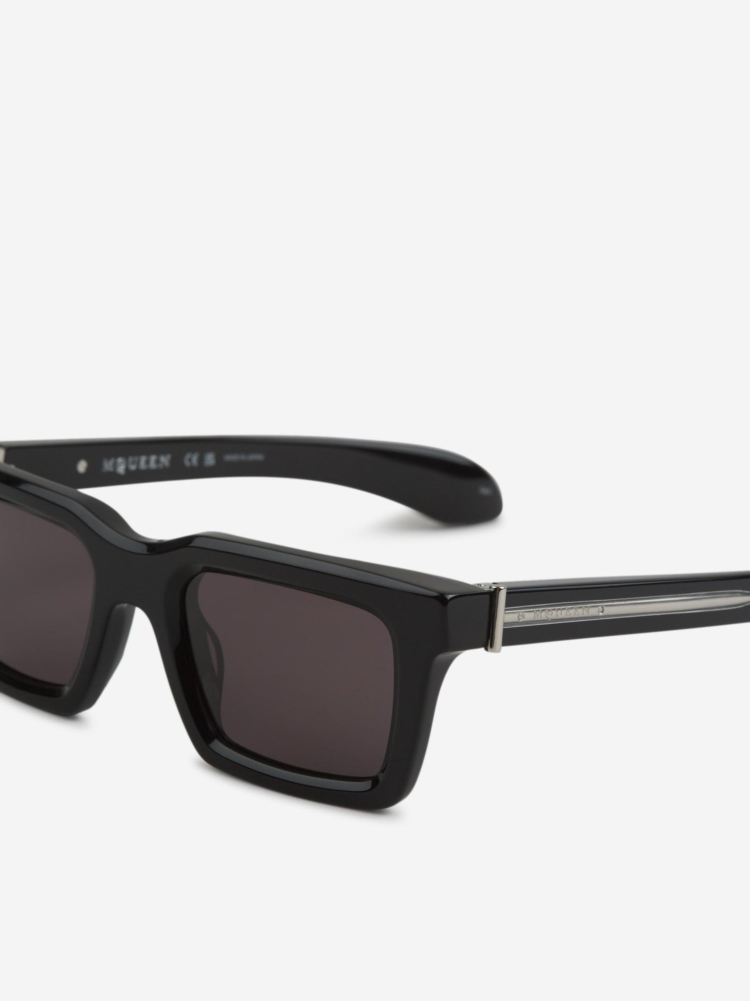 Alexander McQueen Hombre Barcelona Gafas Sol Rectangulares color Negro sku 614-003058 01 - Foto 3