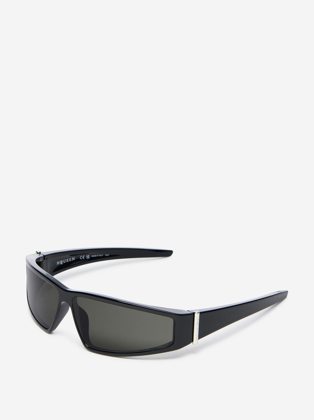 Alexander McQueen Hombre Barcelona Gafas Sol Wraparound color Negro sku 614-003061 01 - Foto 2