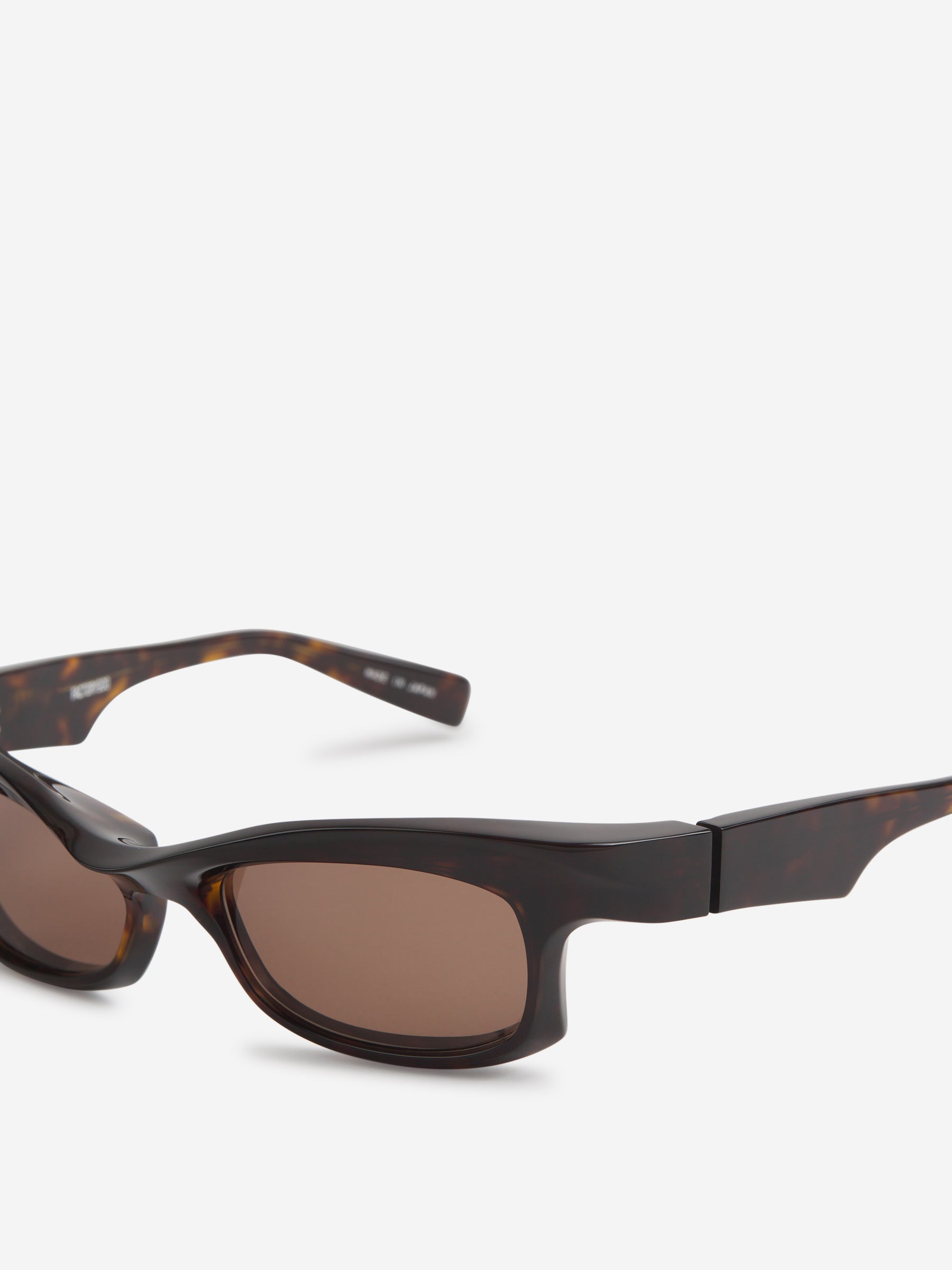 Outlet online Factory900 Hombre Gafas de Sol Rectangular FA-143 color Negro sku 614-003086 02 - Foto 4