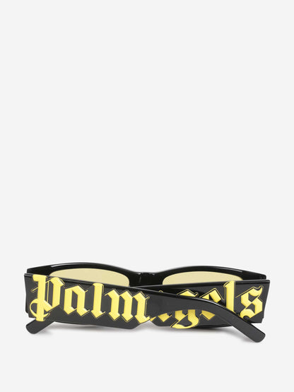 Palm Angels Hombre Barcelona Gafas de Sol Rectangulares Angel color Amarillo sku 614-003173 02 - Foto 4