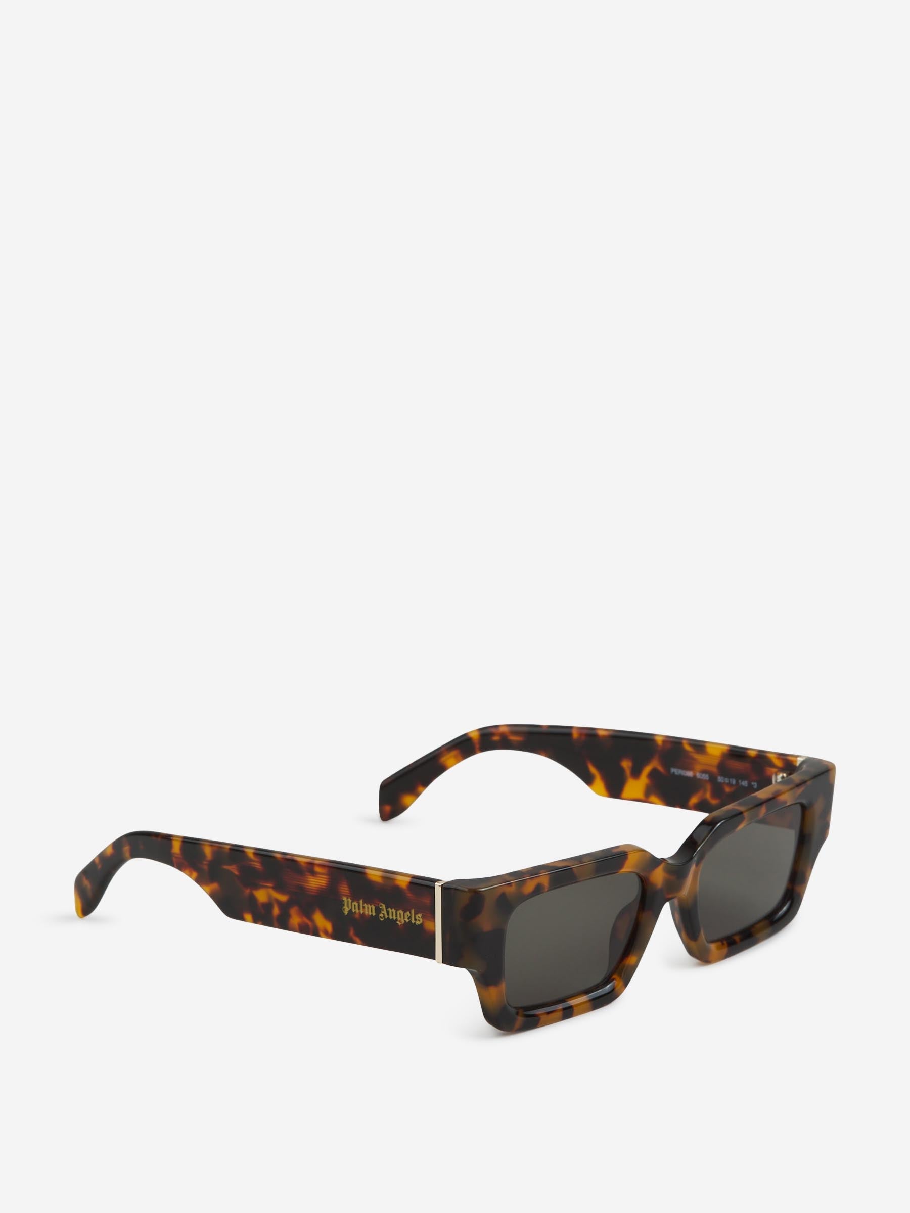 Outlet online Palm Angels Hombre Gafas Sol Rectangulares color Carey sku 614-003174 02 - Foto 2