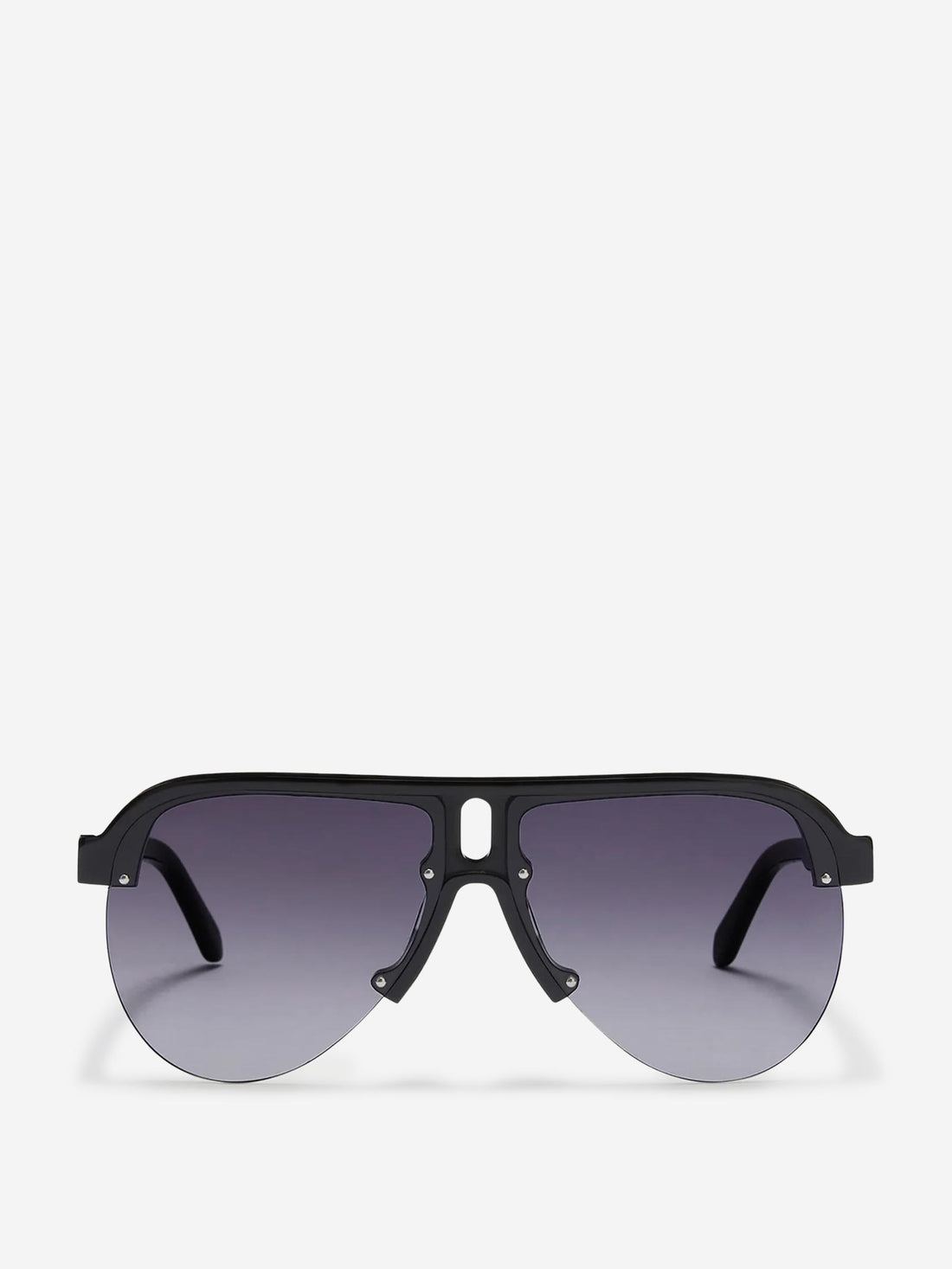 Outlet online Palm Angels Hombre Gafas Aviador Trinity color Negro sku 614-003178 01 - Foto 1