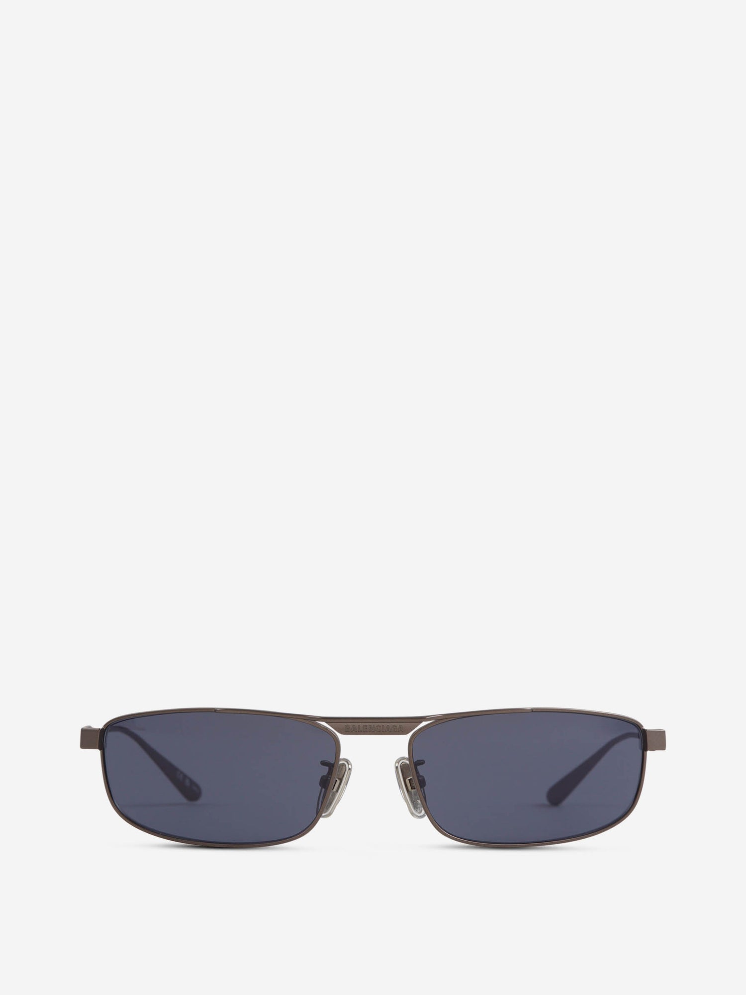 Outlet online Balenciaga Hombre Gafas de Sol Rectangulares color Gris sku 614-003220 01 - Foto 1