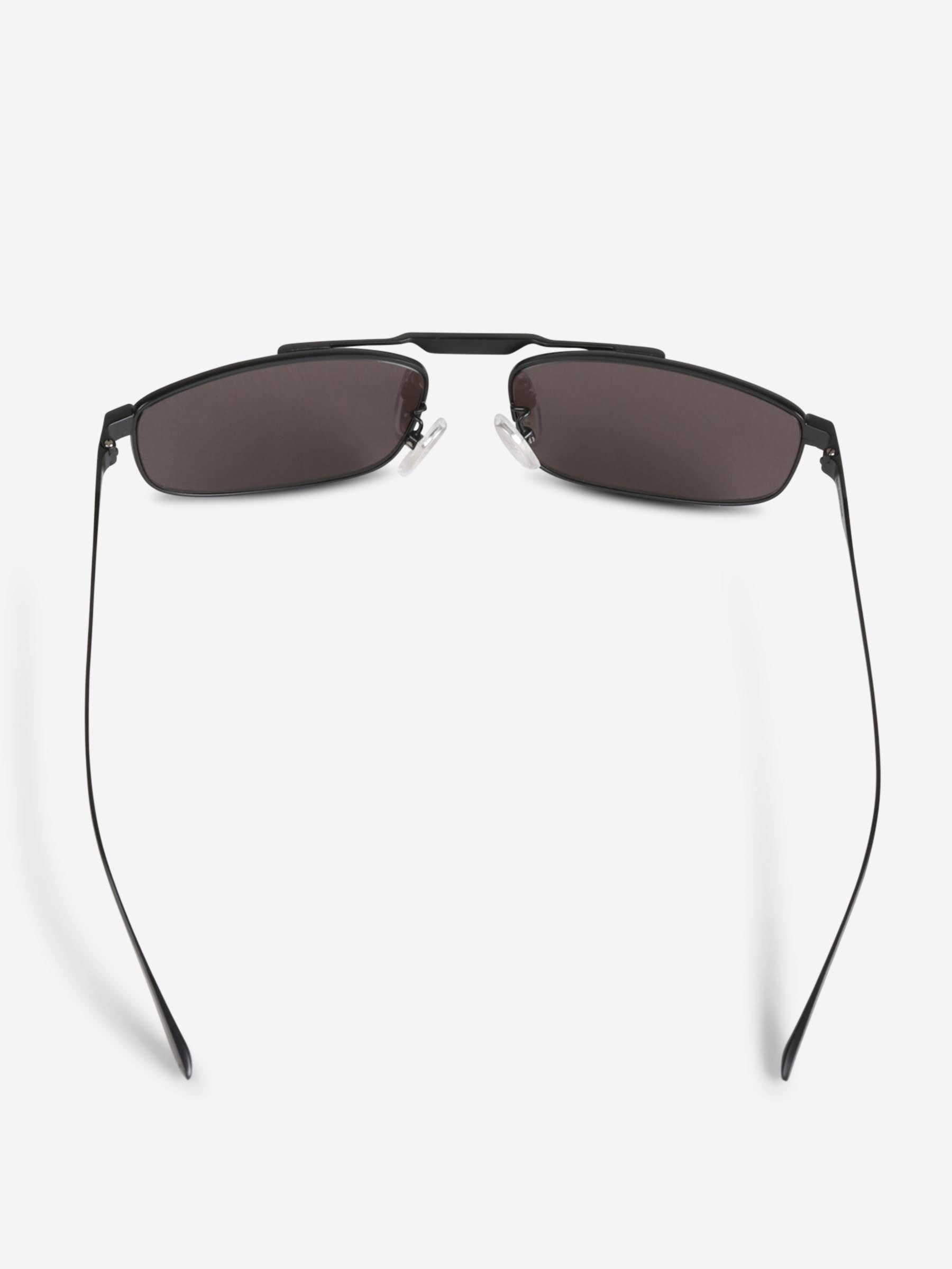 Outlet online Balenciaga Hombre Gafas de Sol Rectangulares color Negro sku 614-003223 01 - Foto 3
