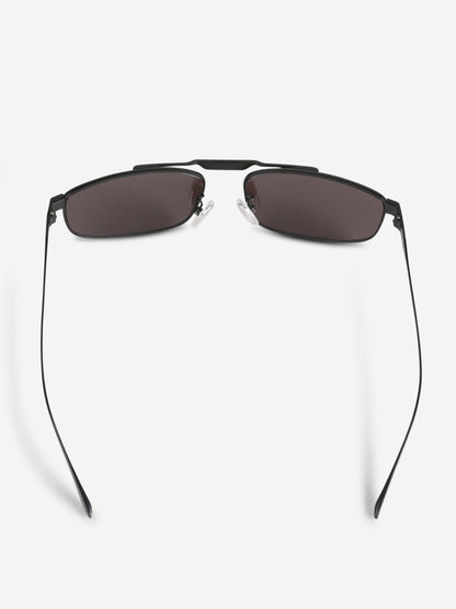 Outlet online Balenciaga Hombre Gafas de Sol Rectangulares color Negro sku 614-003223 01 - Foto 3