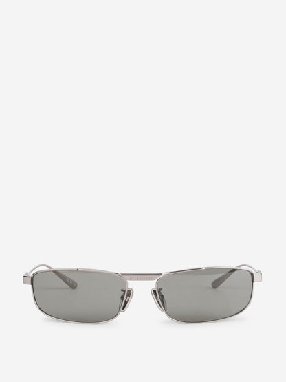 Outlet online Balenciaga Hombre Gafas de Sol Rectangulares color Plateado sku 614-003226 01 - Foto 1