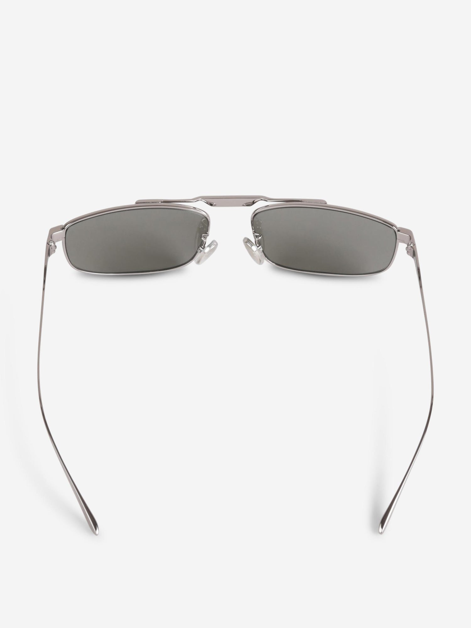 Outlet online Balenciaga Hombre Gafas de Sol Rectangulares color Plateado sku 614-003226 01 - Foto 3