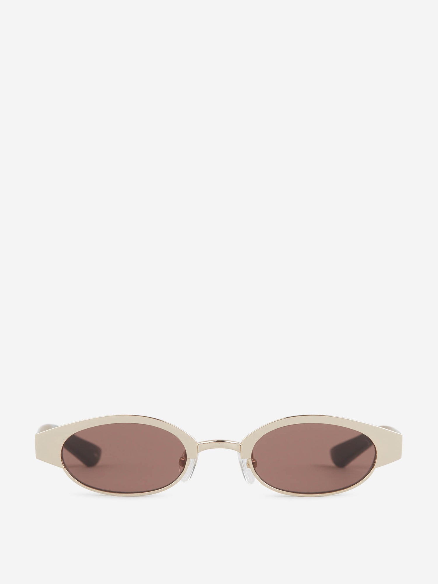 Outlet online McQueen Hombre Gafas de Sol Ovaladas color Dorado sku 614-003316 01 - Foto 1