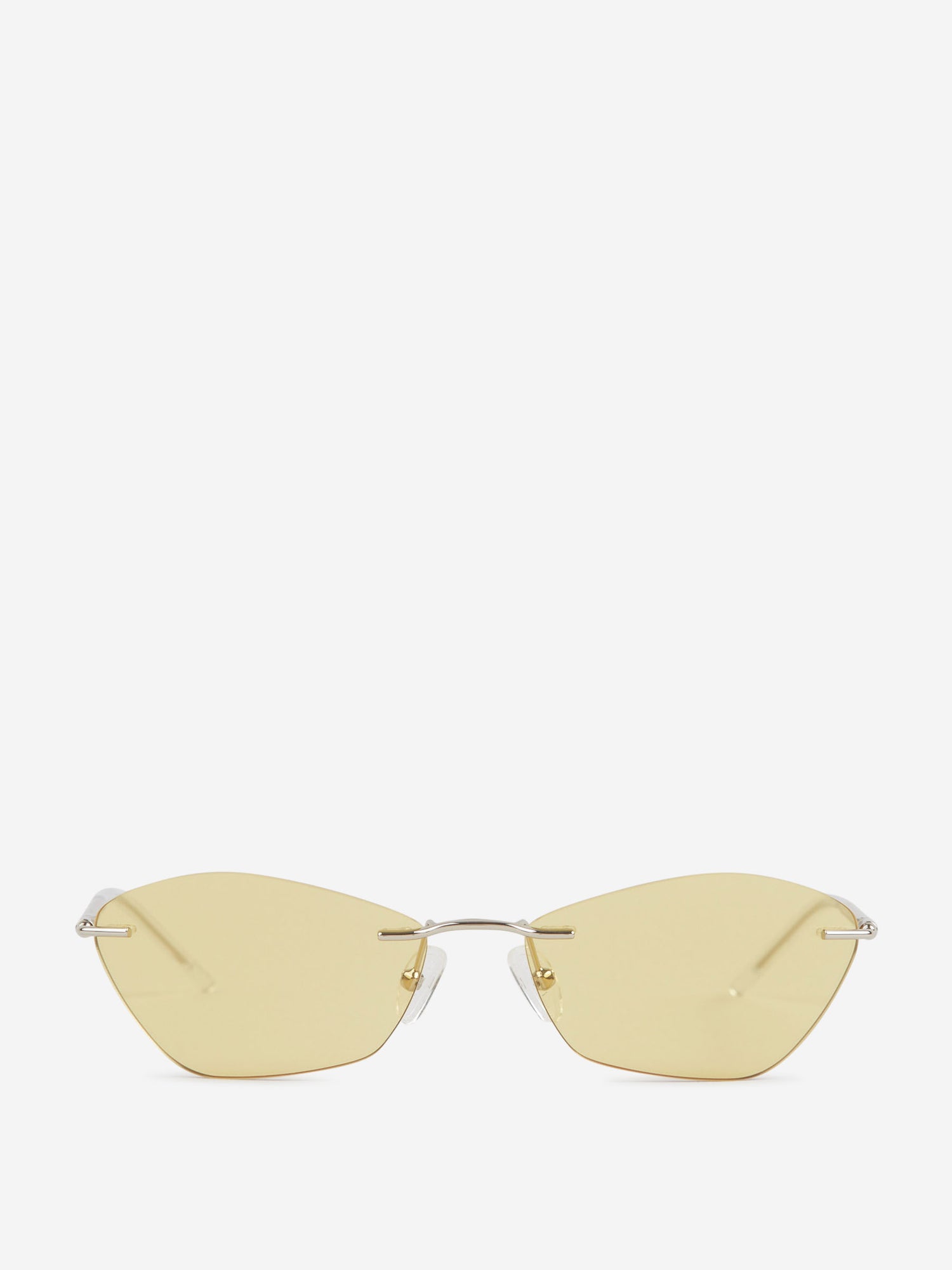 Outlet online McQueen Hombre Gafas de Sol T-Bar color Amarillo sku 614-003317 02 - Foto 1