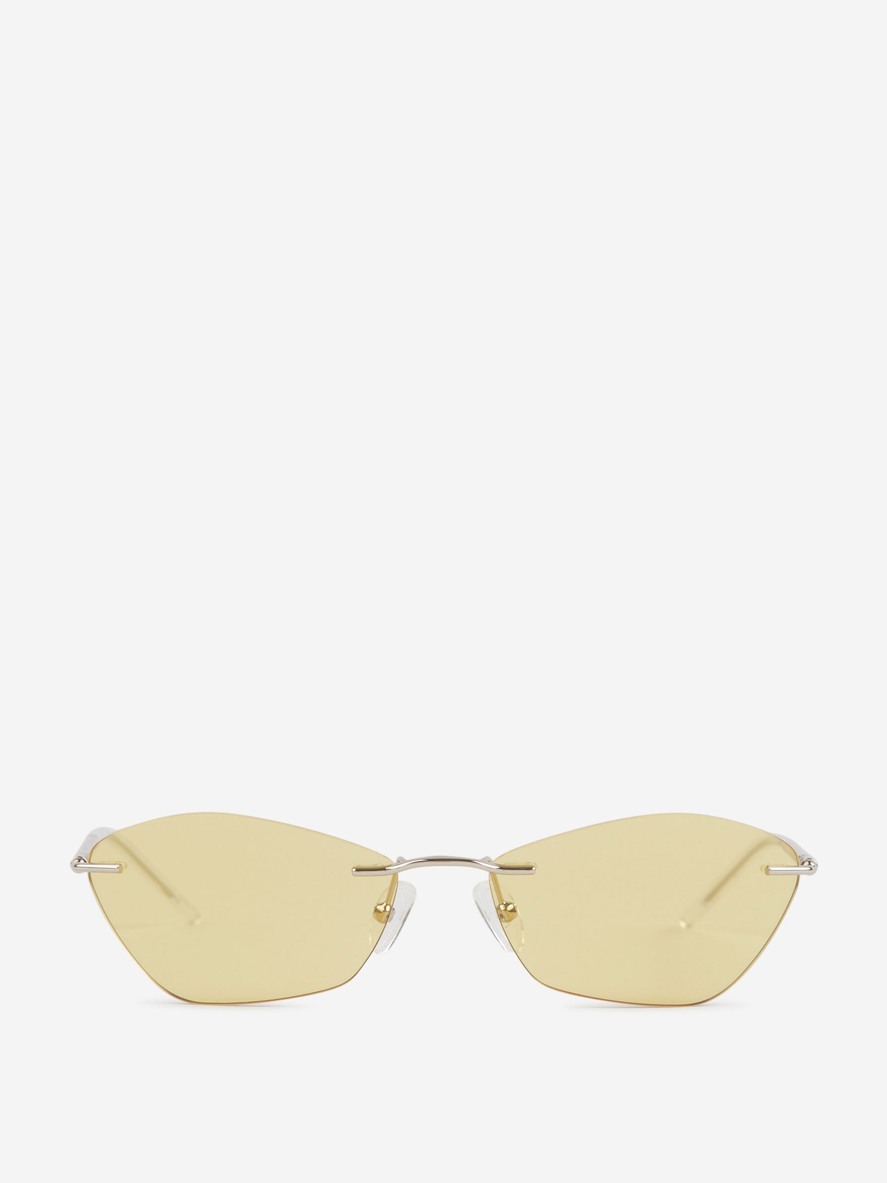 Outlet online McQueen Hombre Gafas de Sol T-Bar color Amarillo sku 614-003317 02 - Foto 1