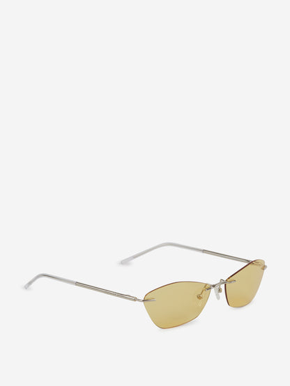 Outlet online McQueen Hombre Gafas de Sol T-Bar color Amarillo sku 614-003317 02 - Foto 2