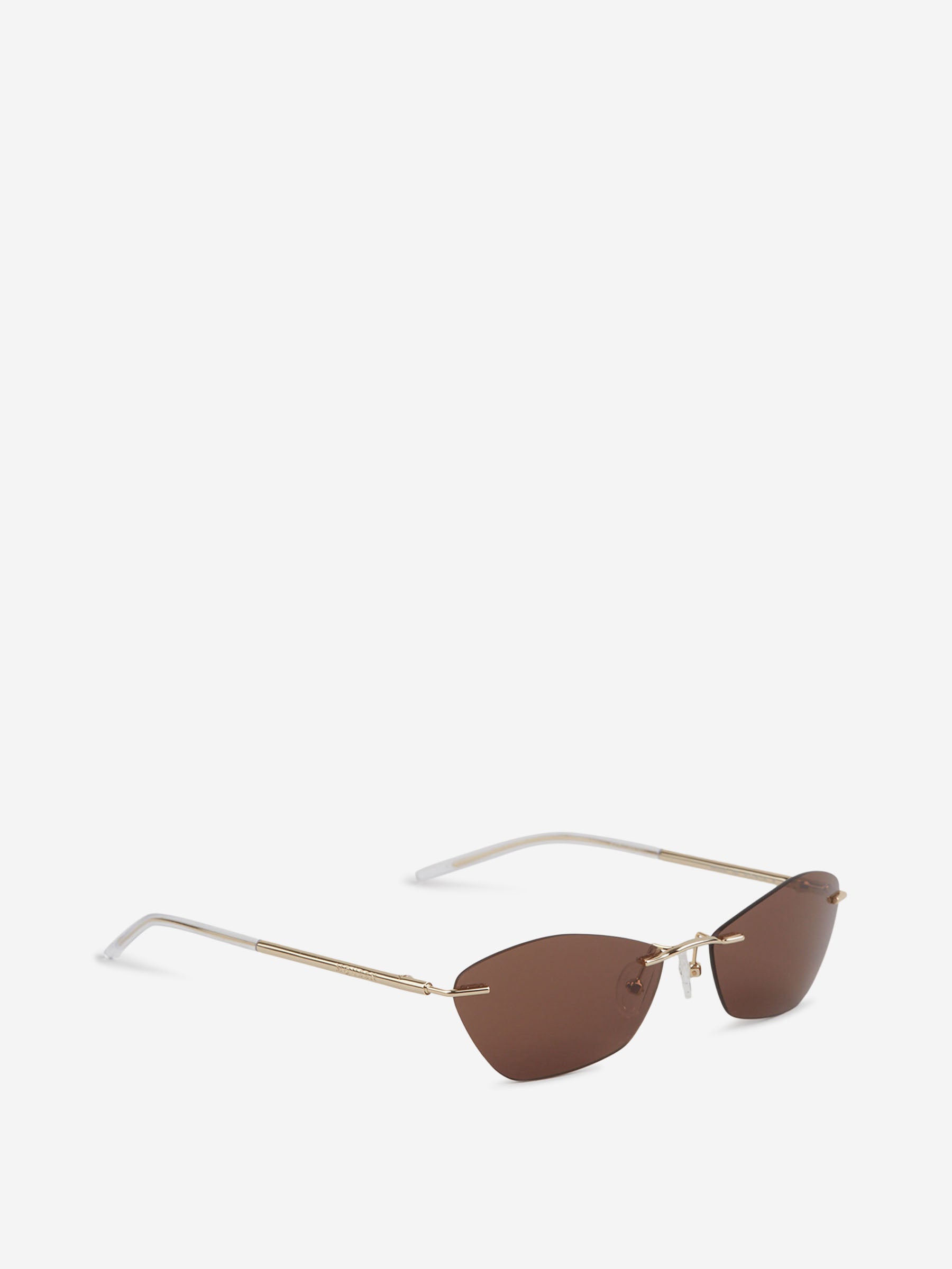 Outlet online McQueen Hombre Gafas de Sol T-Bar color Marrón sku 614-003317 05 - Foto 2