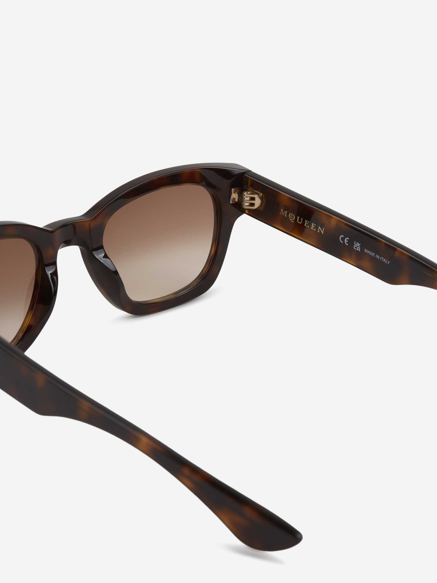 Outlet online McQueen Hombre Gafas de Sol Redondas color Marrón sku 614-003319 02 - Foto 4