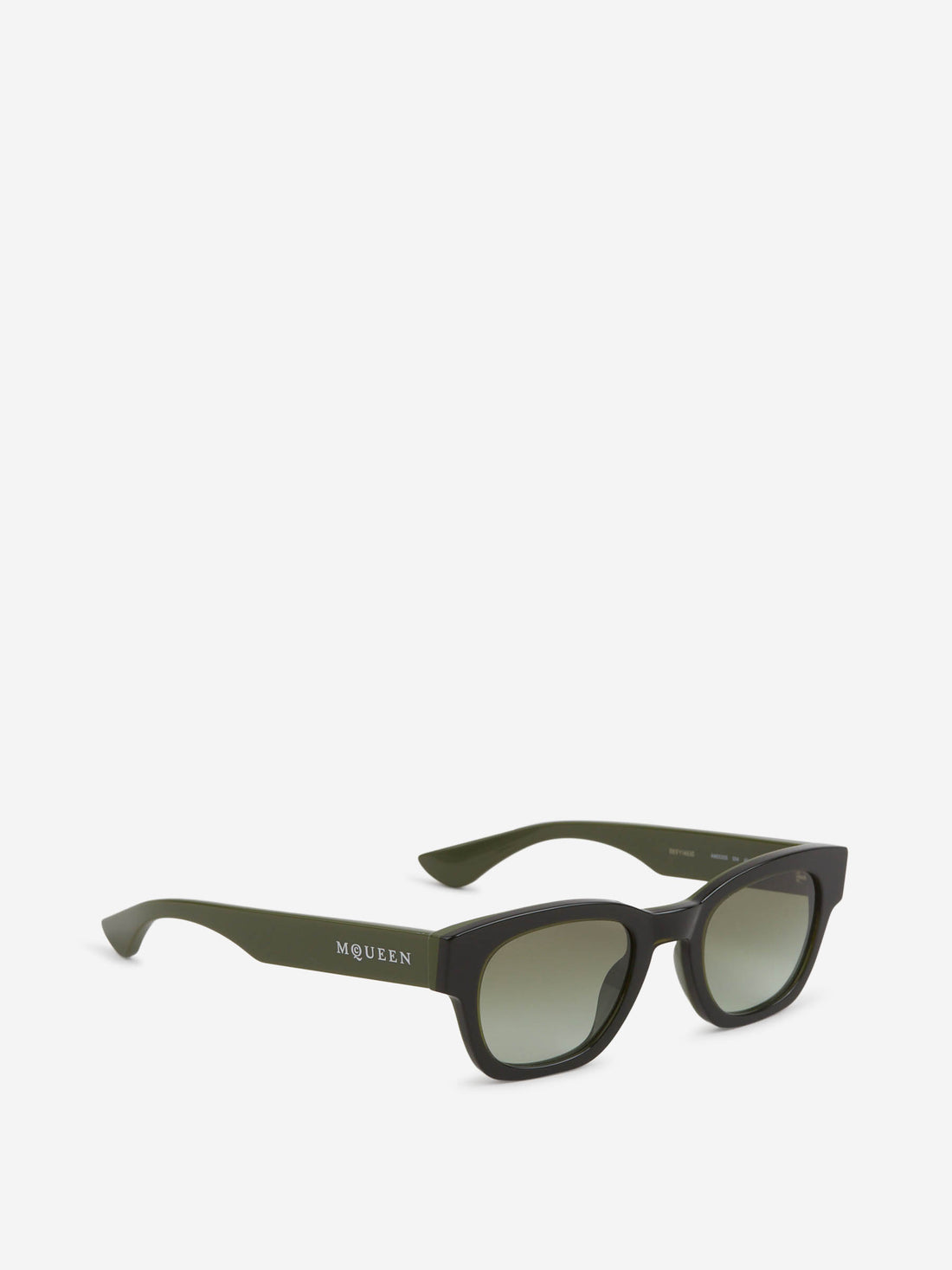 Outlet online McQueen Hombre Gafas de Sol Redondas color Verde sku 614-003319 03 - Foto 2