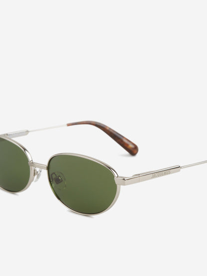 Jacquemus Hombre Barcelona Gafas de Sol Ovaladas color Plateado sku 614-003435 01 - Foto 3