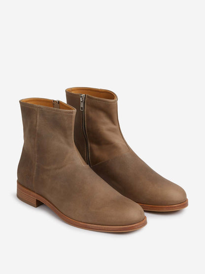 Outlet online Common Projects Hombre Botas Zipper color Taupe sku 615-000005 01 - Foto 2