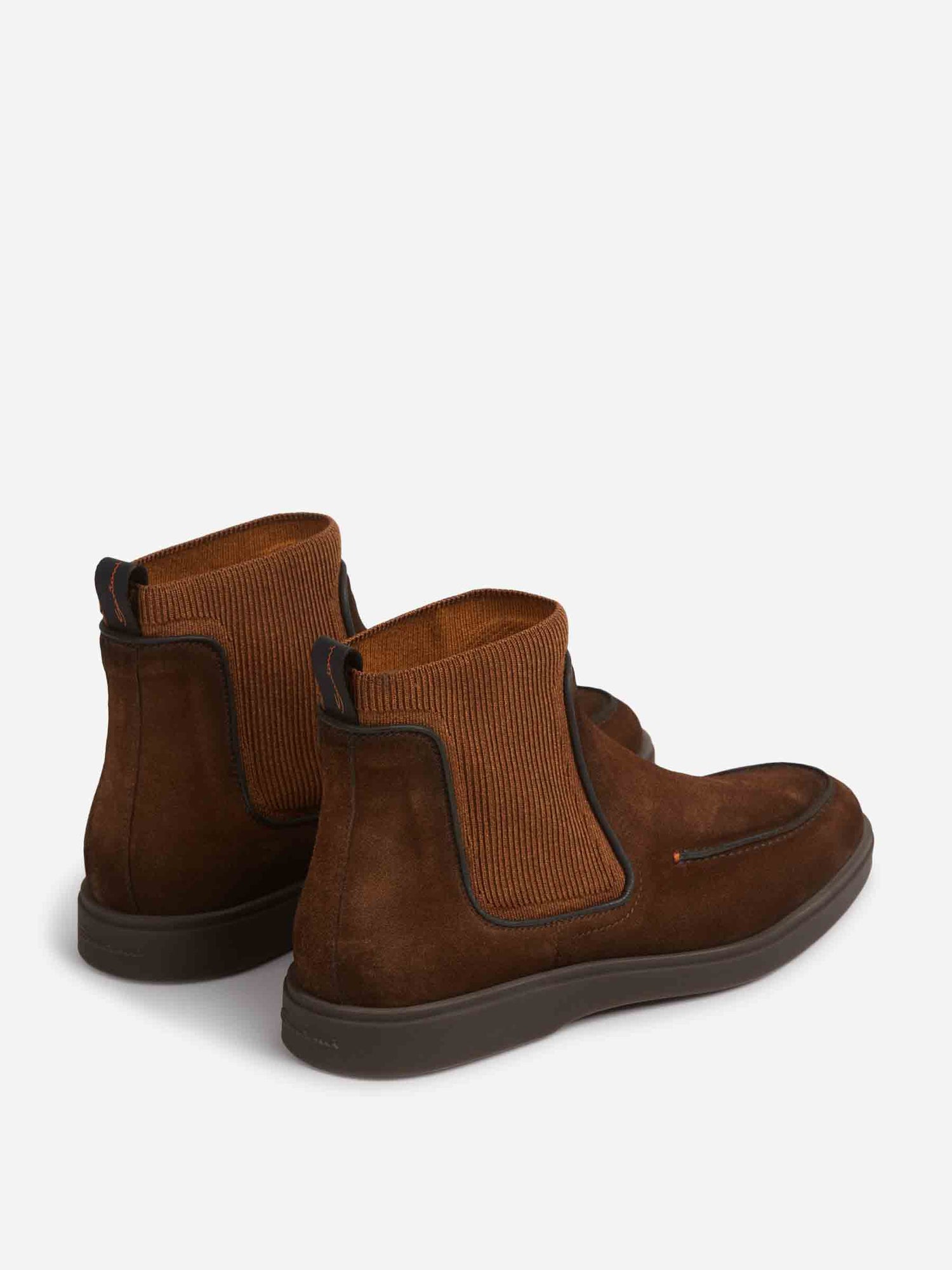 Santoni Hombre Barcelona Botas Chelsea Ante color Marrón sku 615-000008 01 - Foto 3