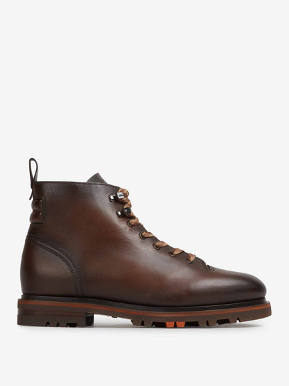 Outlet online Santoni Hombre Botas Piel color Marrón Oscuro sku 615-000009 01 - Foto 1