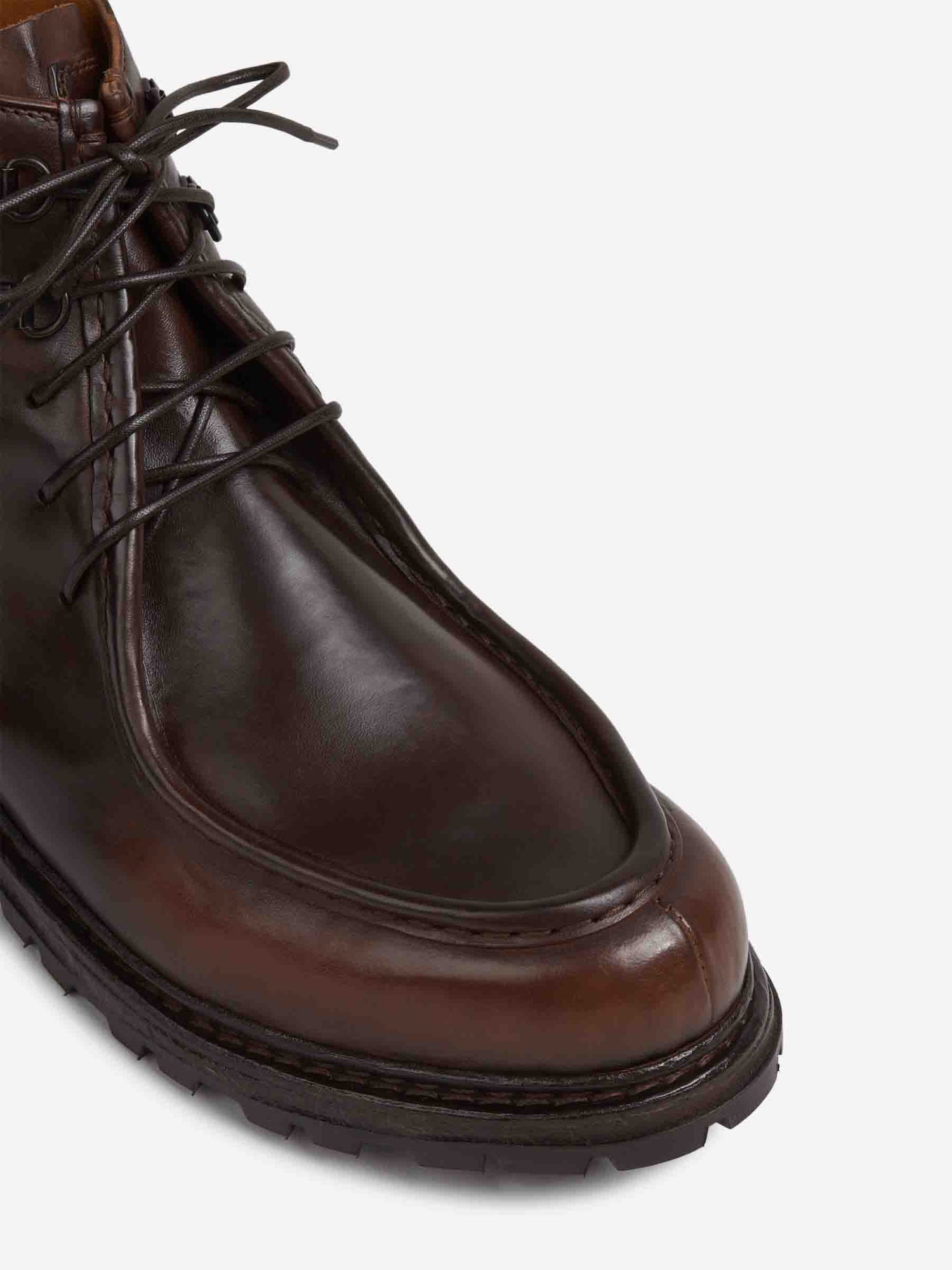 Outlet online Officine Creative Hombre Botines Volcov color Marrón Oscuro sku 615-000013 01 - Foto 5