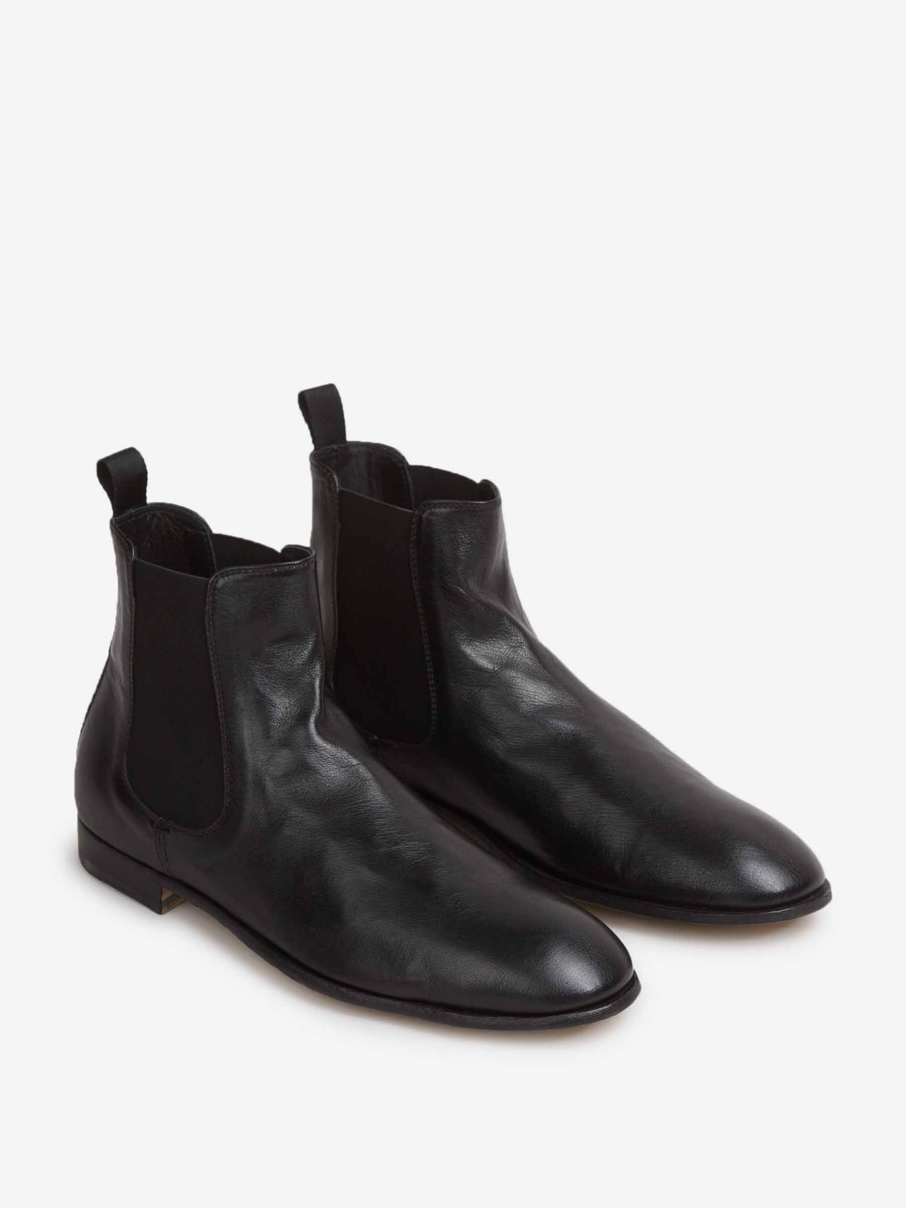 Officine Creative Hombre Barcelona Botines Chelsea Solitude 004 color Negro sku 615-000047 01 - Foto 2