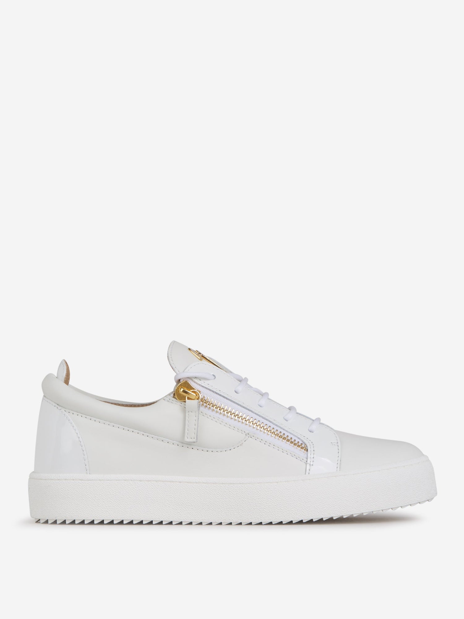 Outlet online Giuseppe Zanotti Hombre Sneakers Frankie color Blanco sku 616-001970 02 - Foto 6