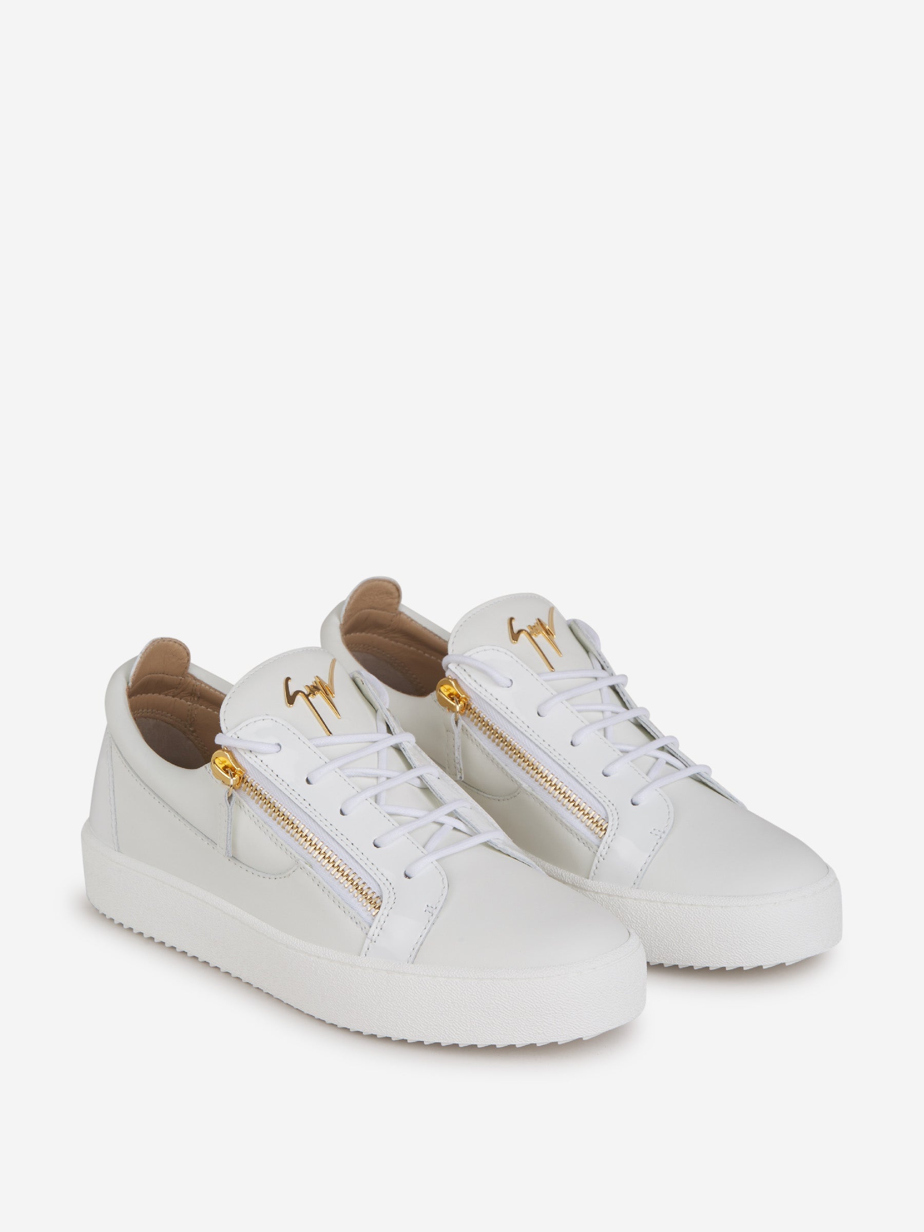 Outlet online Giuseppe Zanotti Hombre Sneakers Frankie color Blanco sku 616-001970 02 - Foto 5