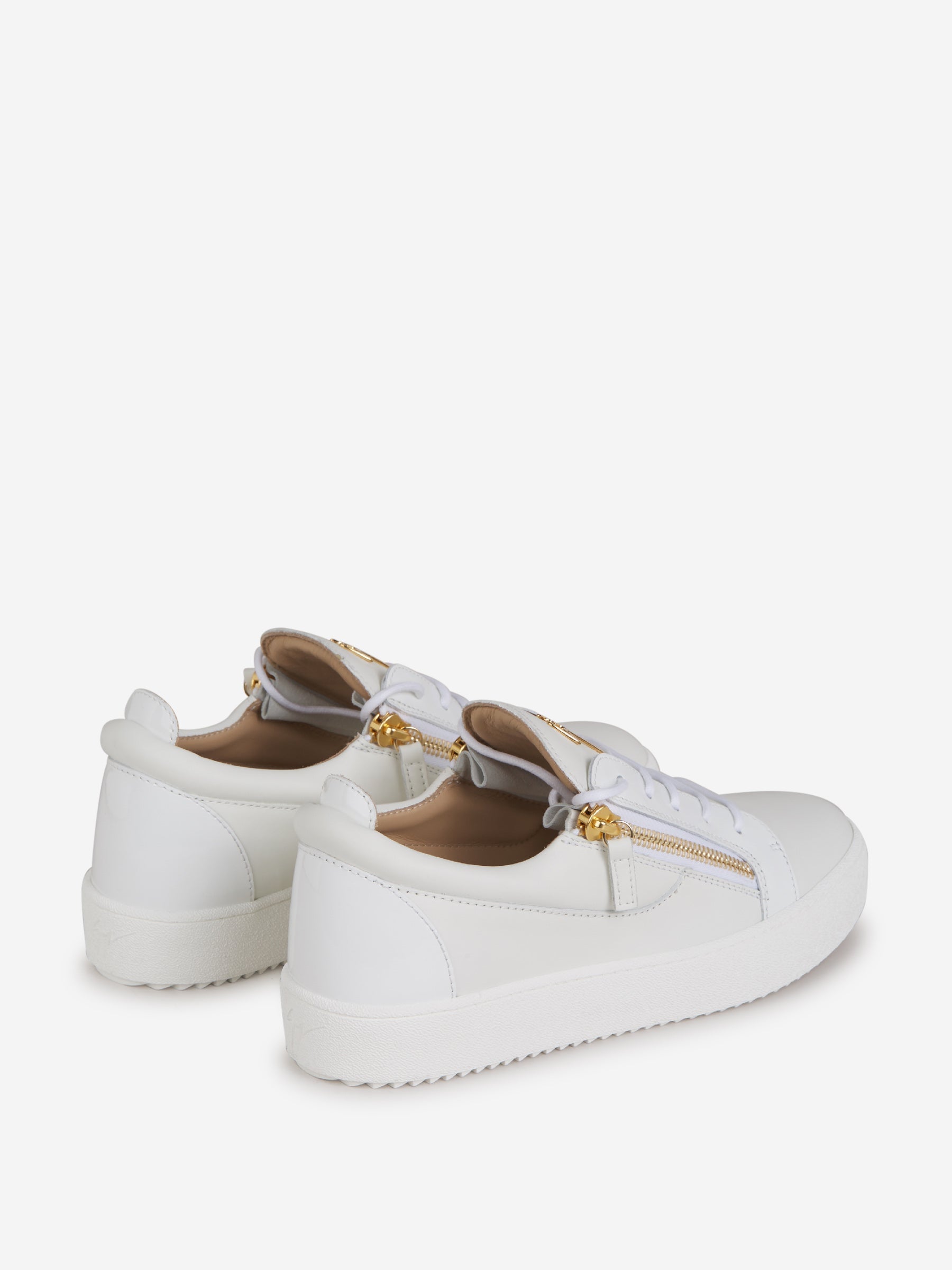 Outlet online Giuseppe Zanotti Hombre Sneakers Frankie color Blanco sku 616-001970 02 - Foto 8