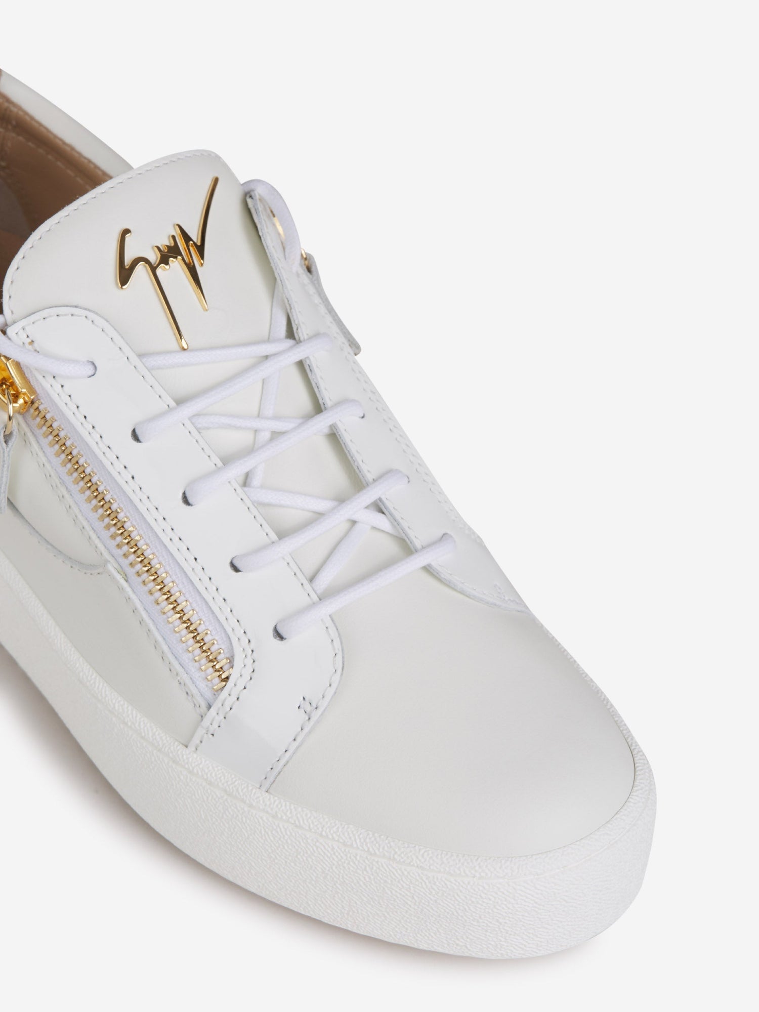 Outlet online Giuseppe Zanotti Hombre Sneakers Frankie color Blanco sku 616-001970 02 - Foto 7