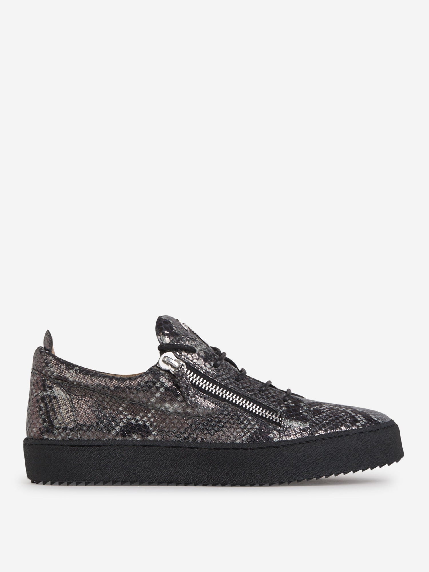Outlet online Giuseppe Zanotti Hombre Sneakers Frankie color Blanco sku 616-001972 01 - Foto 3