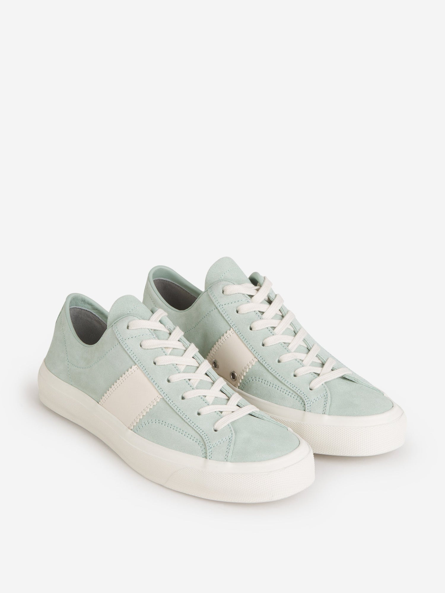 Outlet online Tom Ford Hombre Sneakers Cambridge color Verde Menta sku 616-002164 02 - Foto 6