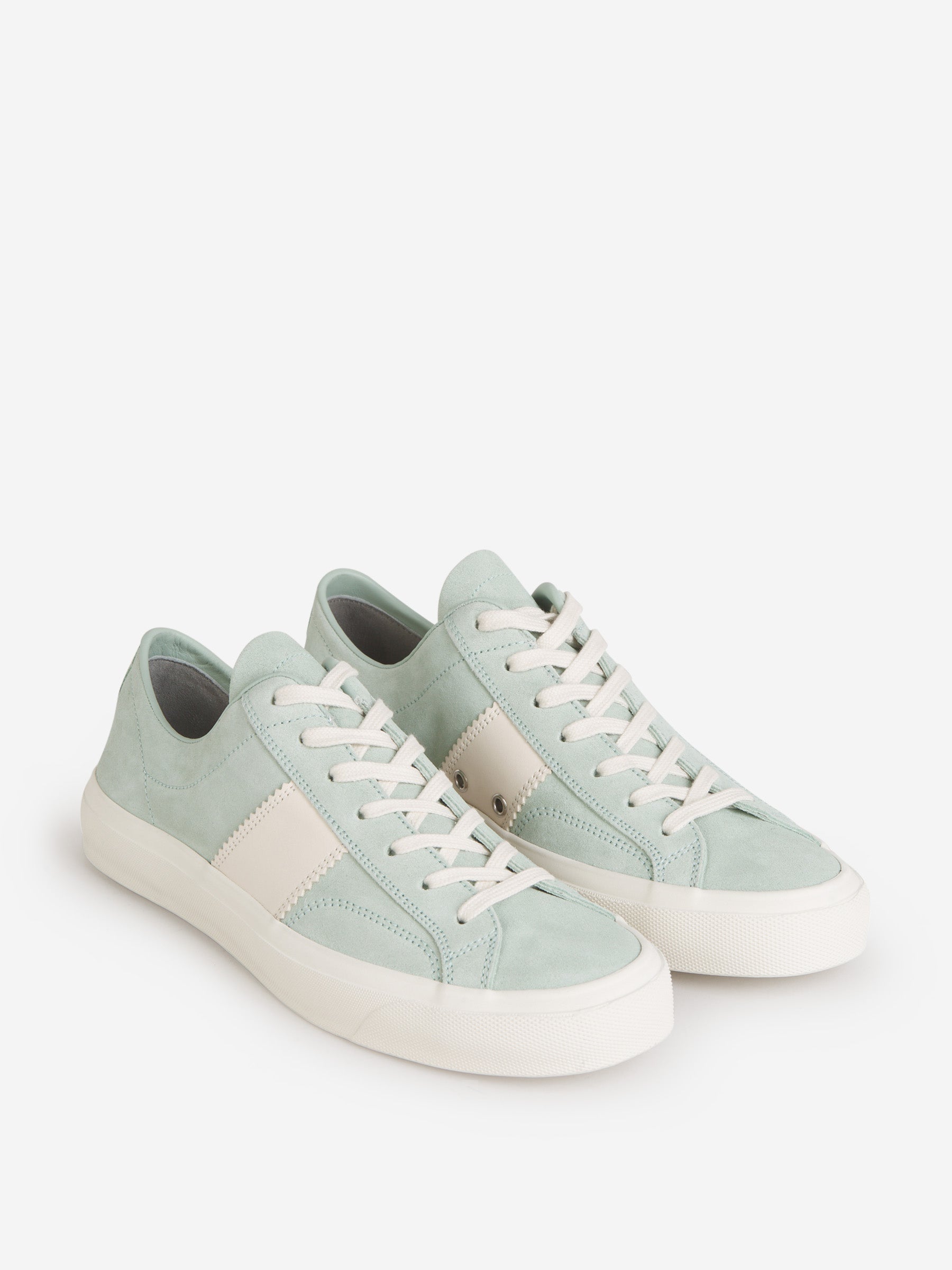 Outlet online Tom Ford Hombre Sneakers Cambridge color Verde Menta sku 616-002164 02 - Foto 6