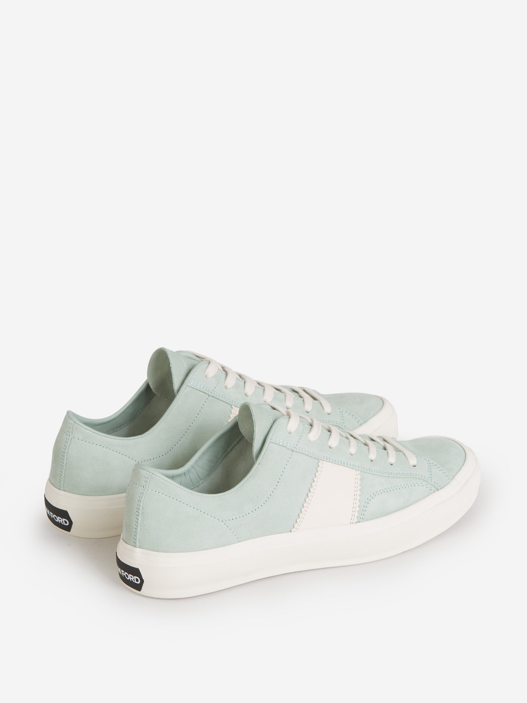 Outlet online Tom Ford Hombre Sneakers Cambridge color Verde Menta sku 616-002164 02 - Foto 5