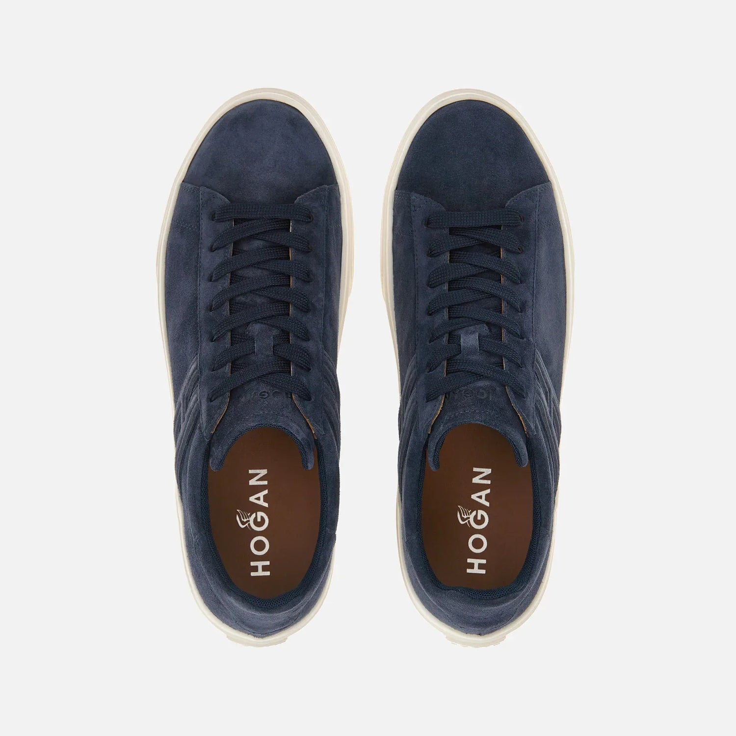 Outlet online Hogan Hombre Sneakers H365 Ante color Azul sku 616-002264 02 - Foto 5