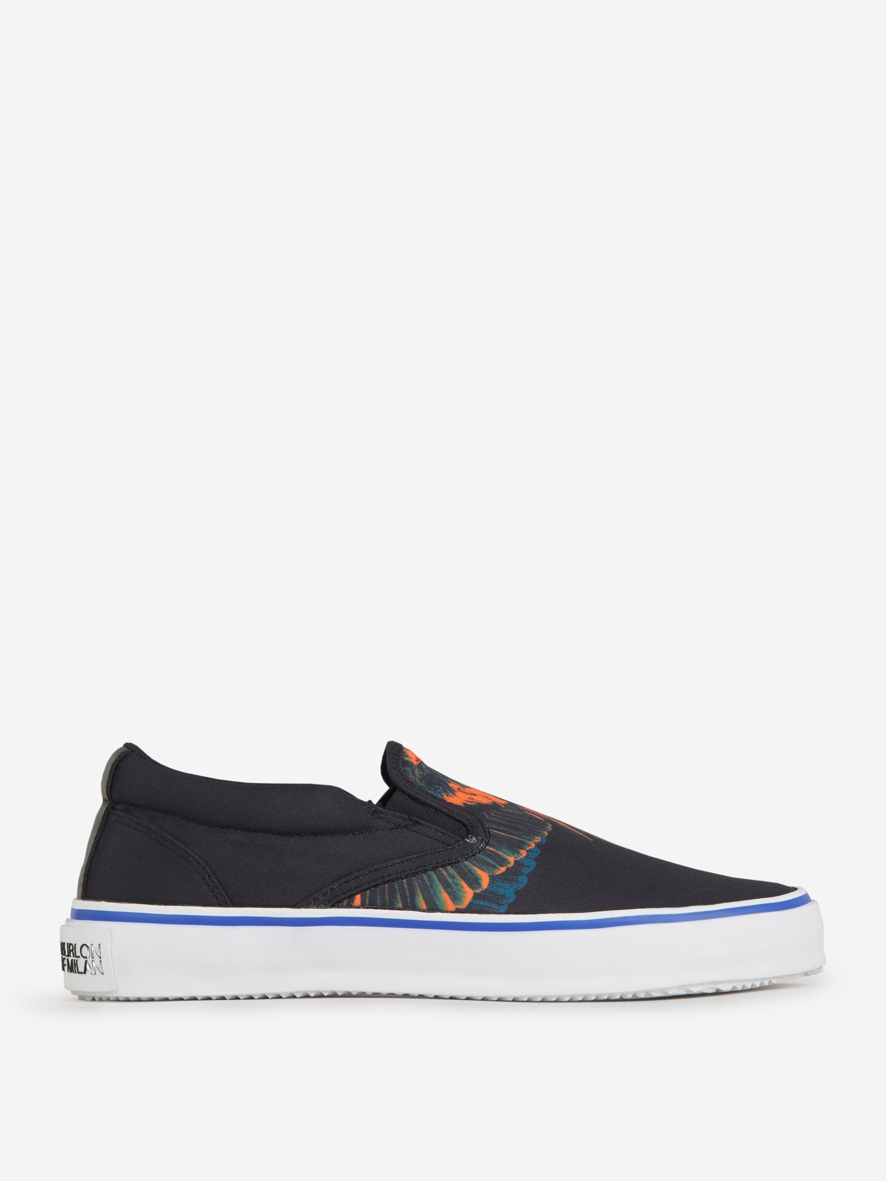 Outlet online Marcelo Burlon Hombre Sneakers Wings Slip-on color Negro sku 616-002331 01 - Foto 2