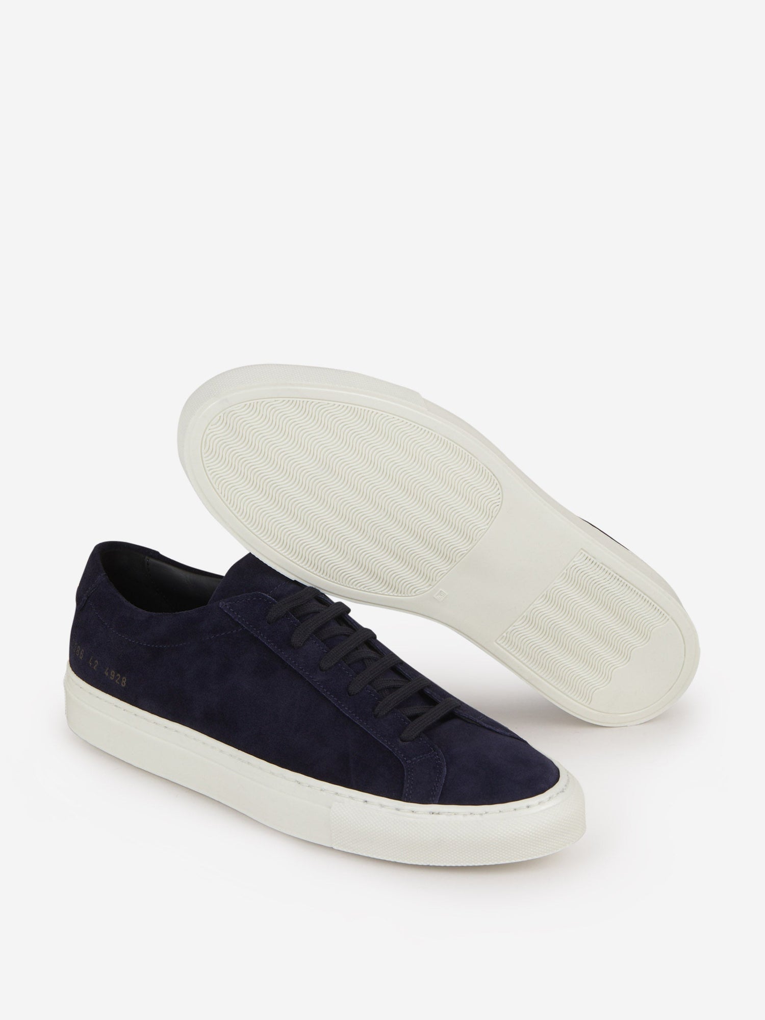 Outlet online Common Projects Hombre Sneakers Achilles Ante color Azul Marino sku 616-002377 02 - Foto 9