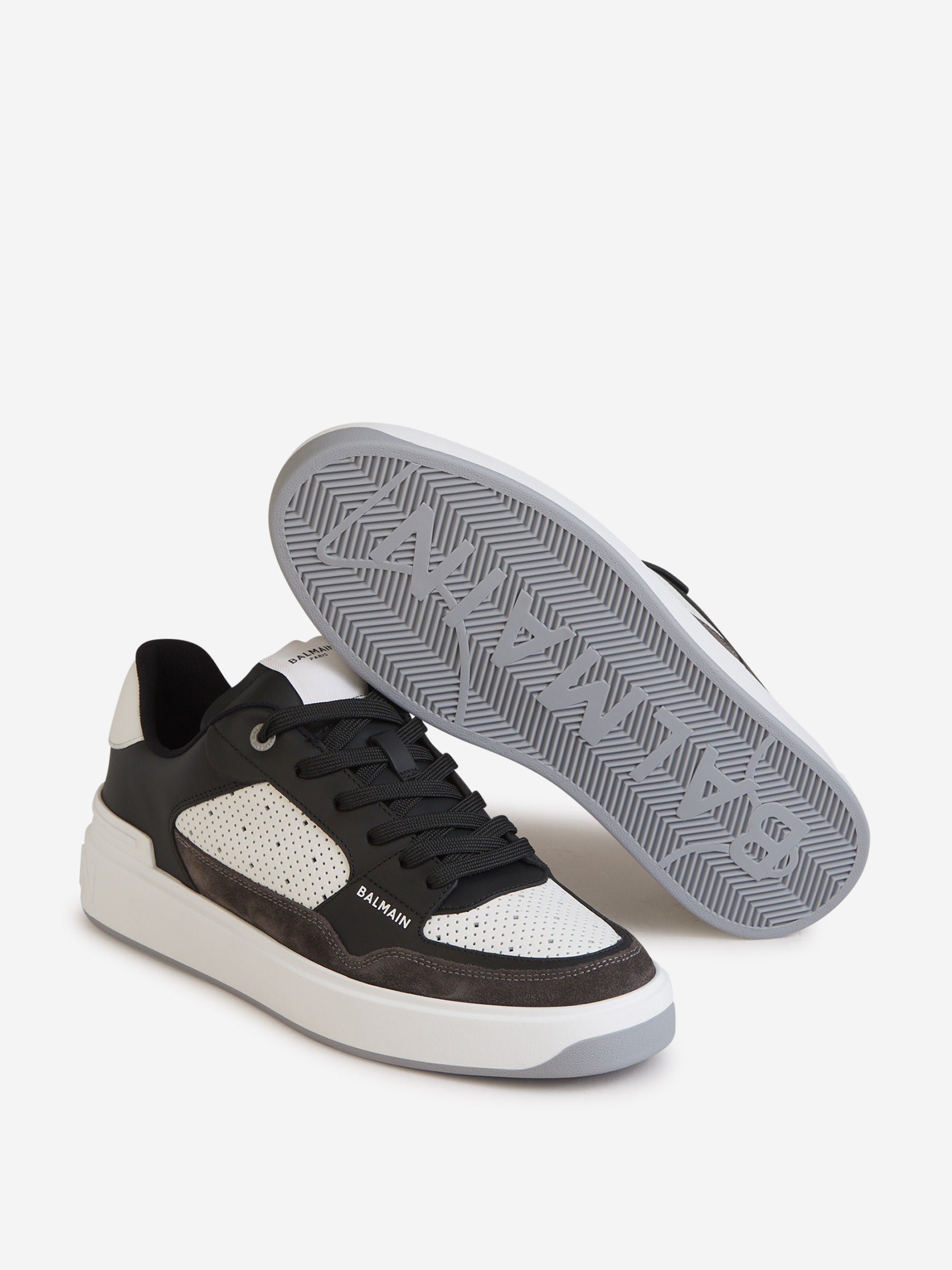 Outlet online Balmain Hombre Sneakers B-Court Flip color Negro sku 616-002383 01 - Foto 4