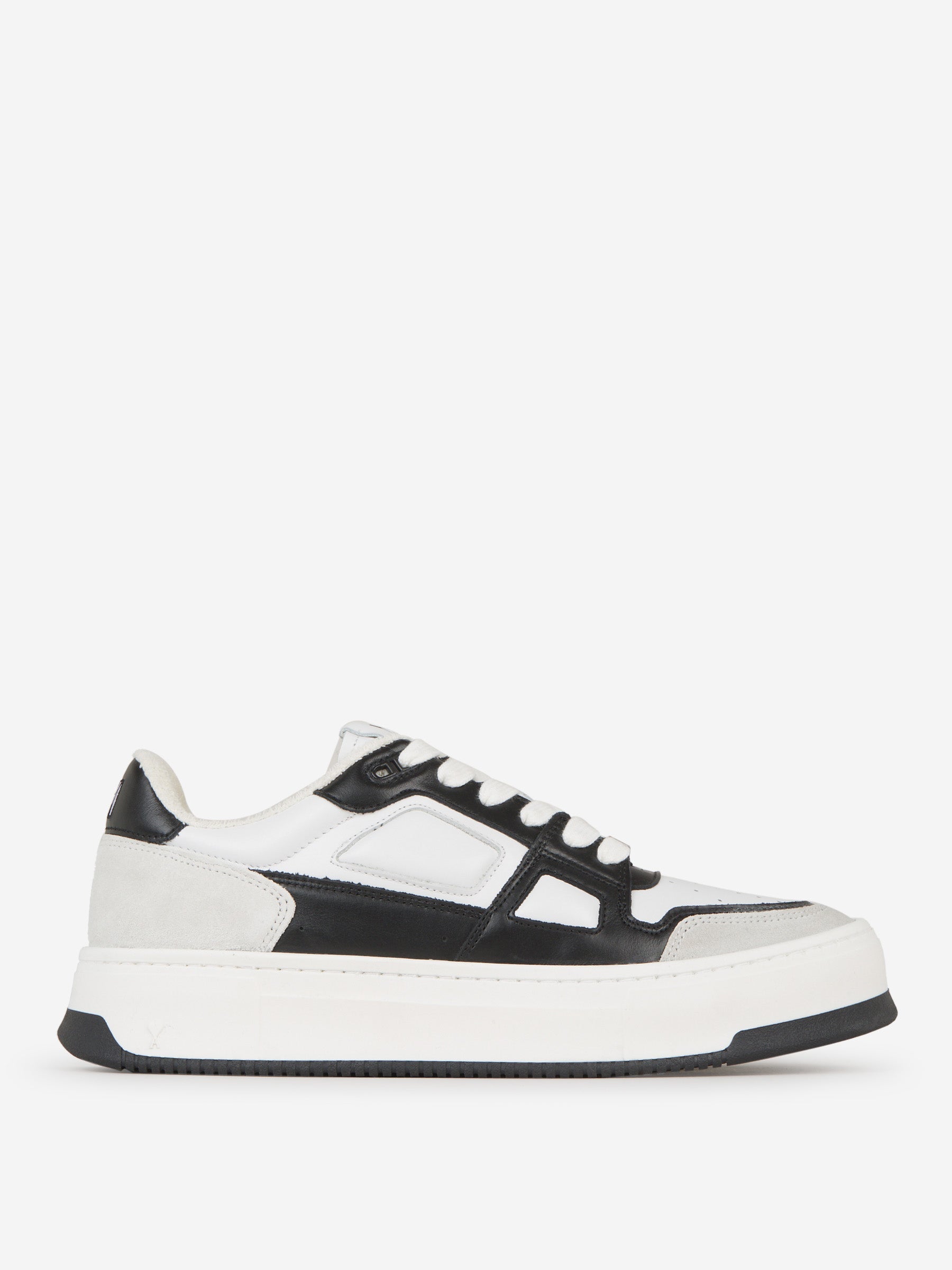 Outlet online Ami Paris Hombre Sneakers Piel Logo color Verde Oscuro sku 616-002423 02 - Foto 1