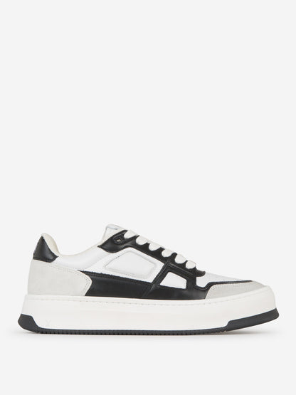 Outlet online Ami Paris Hombre Sneakers Piel Logo color Verde Oscuro sku 616-002423 02 - Foto 1