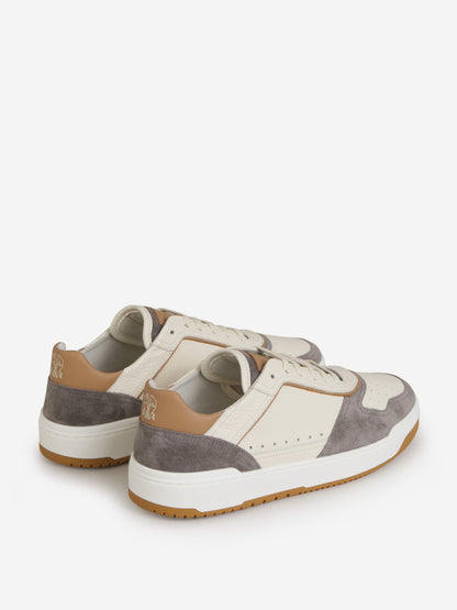 Outlet online Brunello Cucinelli Hombre Sneakers Punto Logo color Crema sku 616-002444 01 - Foto 3