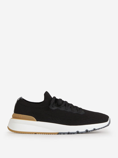Outlet online Brunello Cucinelli Hombre Sneakers Punto Logo color Negro sku 616-002446 01 - Foto 1