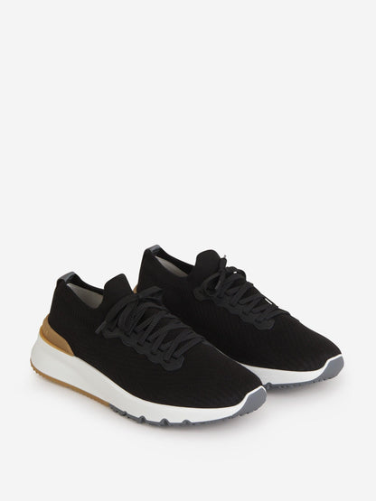 Outlet online Brunello Cucinelli Hombre Sneakers Punto Logo color Negro sku 616-002446 01 - Foto 2