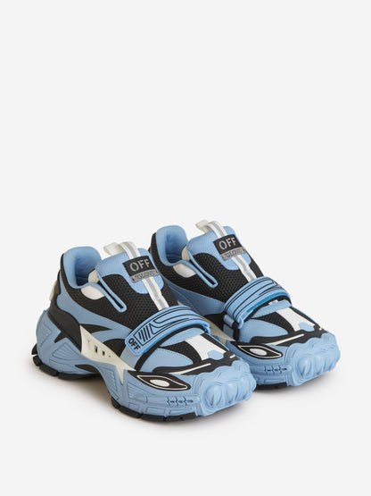 Outlet online Off-White Hombre Sneakers Glove Slip On color Azul Cielo sku 616-002479 01 - Foto 3