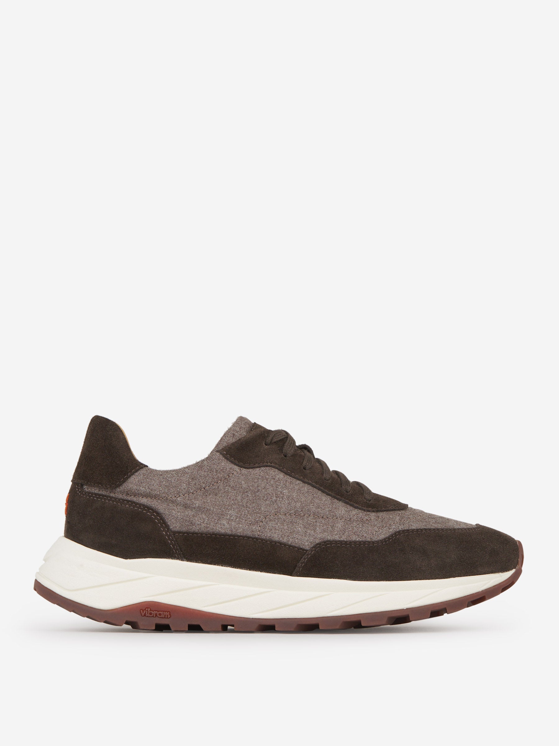 Outlet online Henderson Baracco Hombre Sneakers Piel Ante color Verde Oscuro sku 616-002539 01 - Foto 1