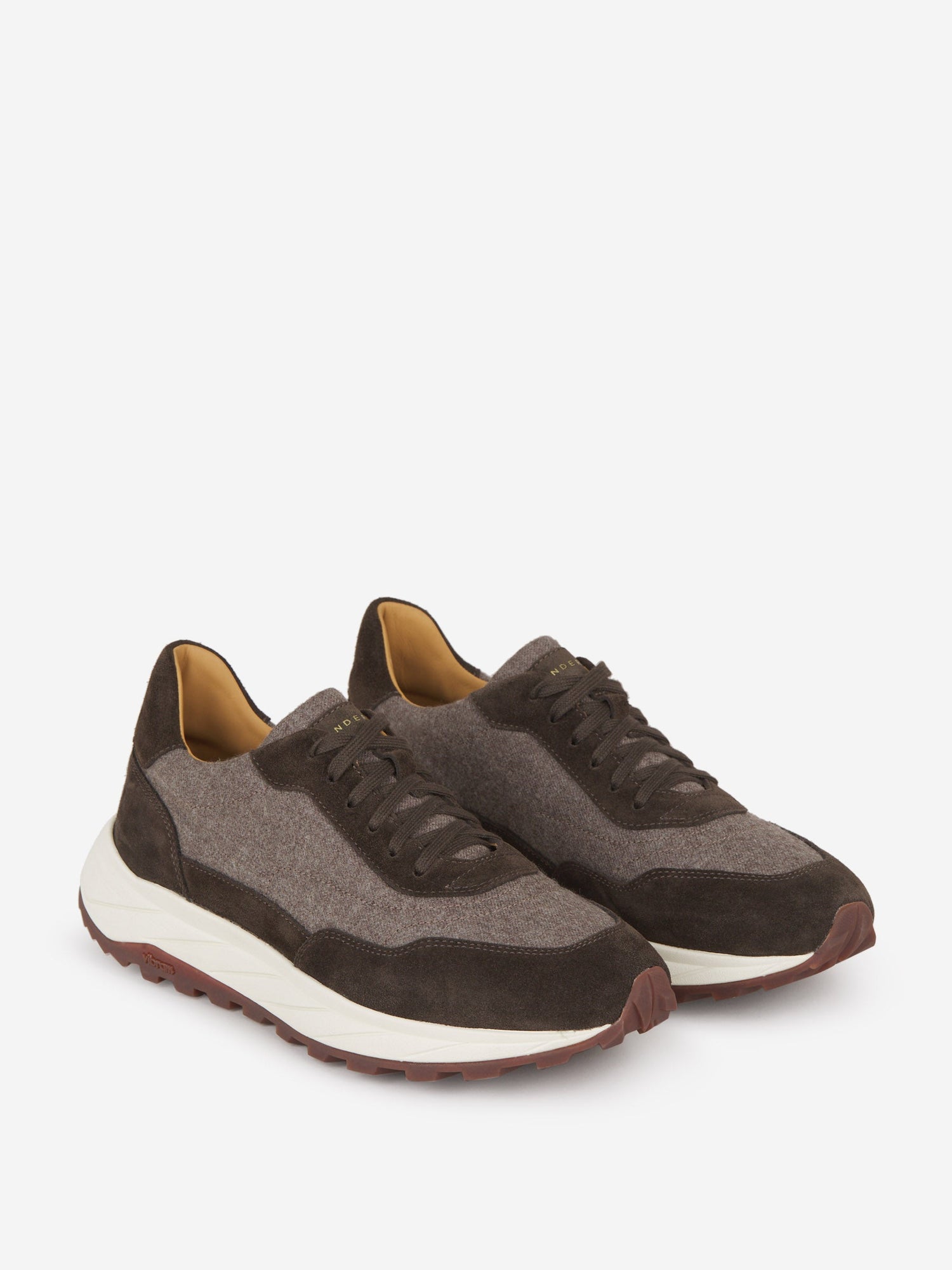 Outlet online Henderson Baracco Hombre Sneakers Piel Ante color Verde Oscuro sku 616-002539 01 - Foto 2