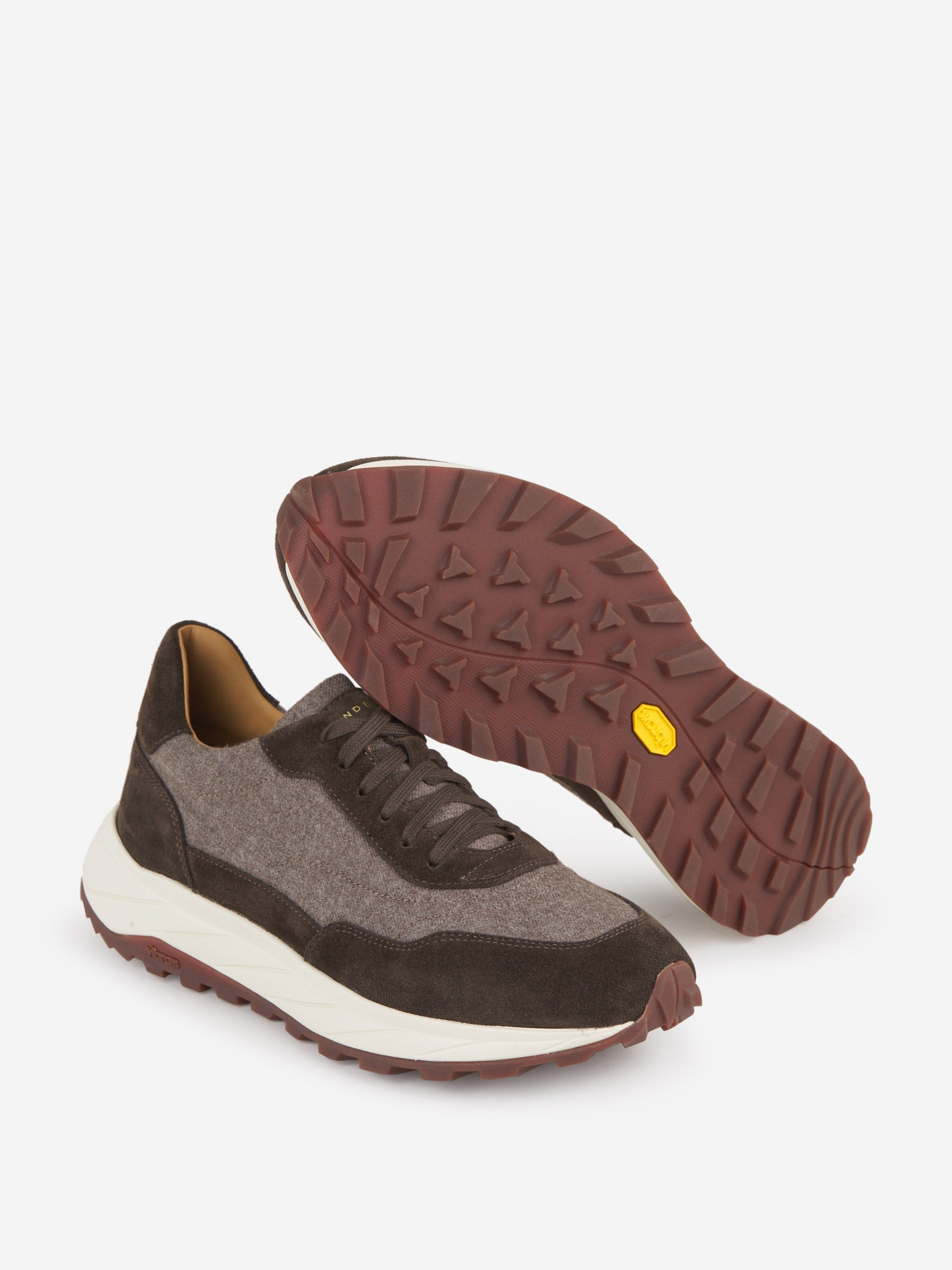 Outlet online Henderson Baracco Hombre Sneakers Piel Ante color Verde Oscuro sku 616-002539 01 - Foto 4